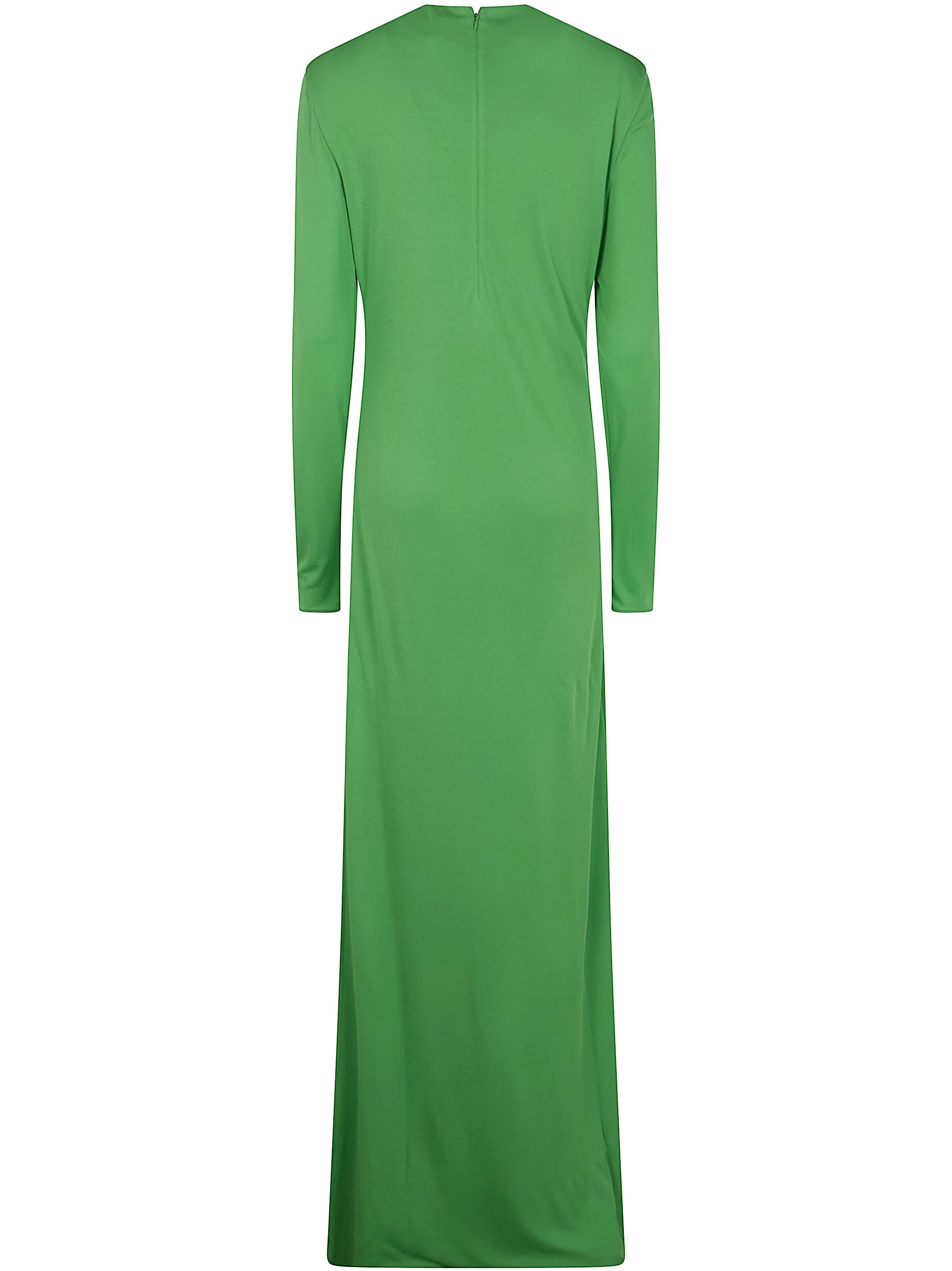 Tom Ford CREPE JERSEY LONG SLEEVE EVENING DRESS Size M / US 6-8 / IT 42-44 - 7 Thumbnail