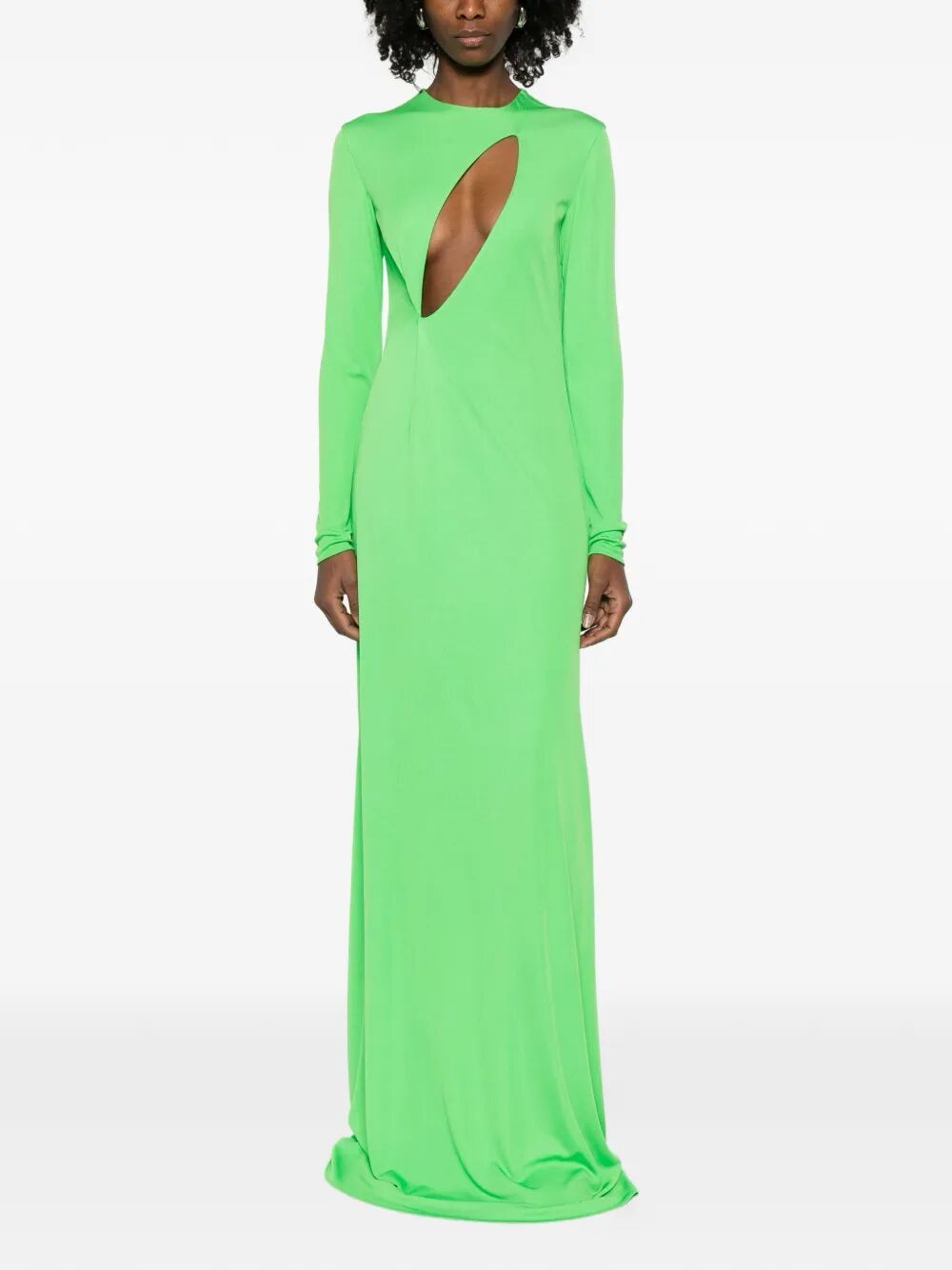 Tom Ford CREPE JERSEY LONG SLEEVE EVENING DRESS Size M / US 6-8 / IT 42-44 - 5 Thumbnail