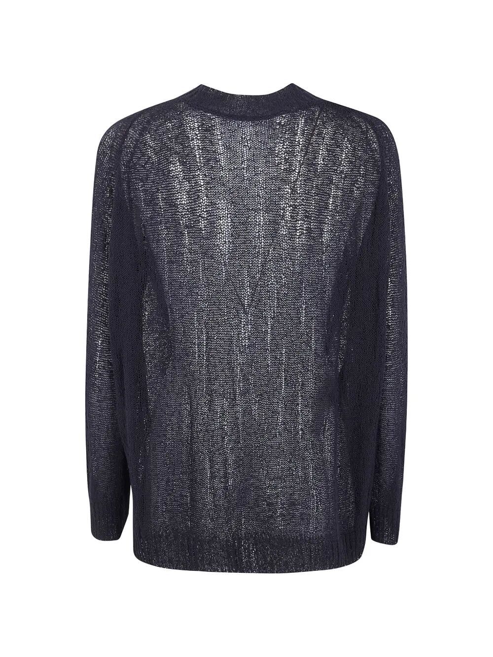 Ann Demeulemeester "NIES" COMFORT SWEATER WITH DEEP V-NECK ON BACK Size XS / US 0-2 / IT 36-38 - 5 Thumbnail