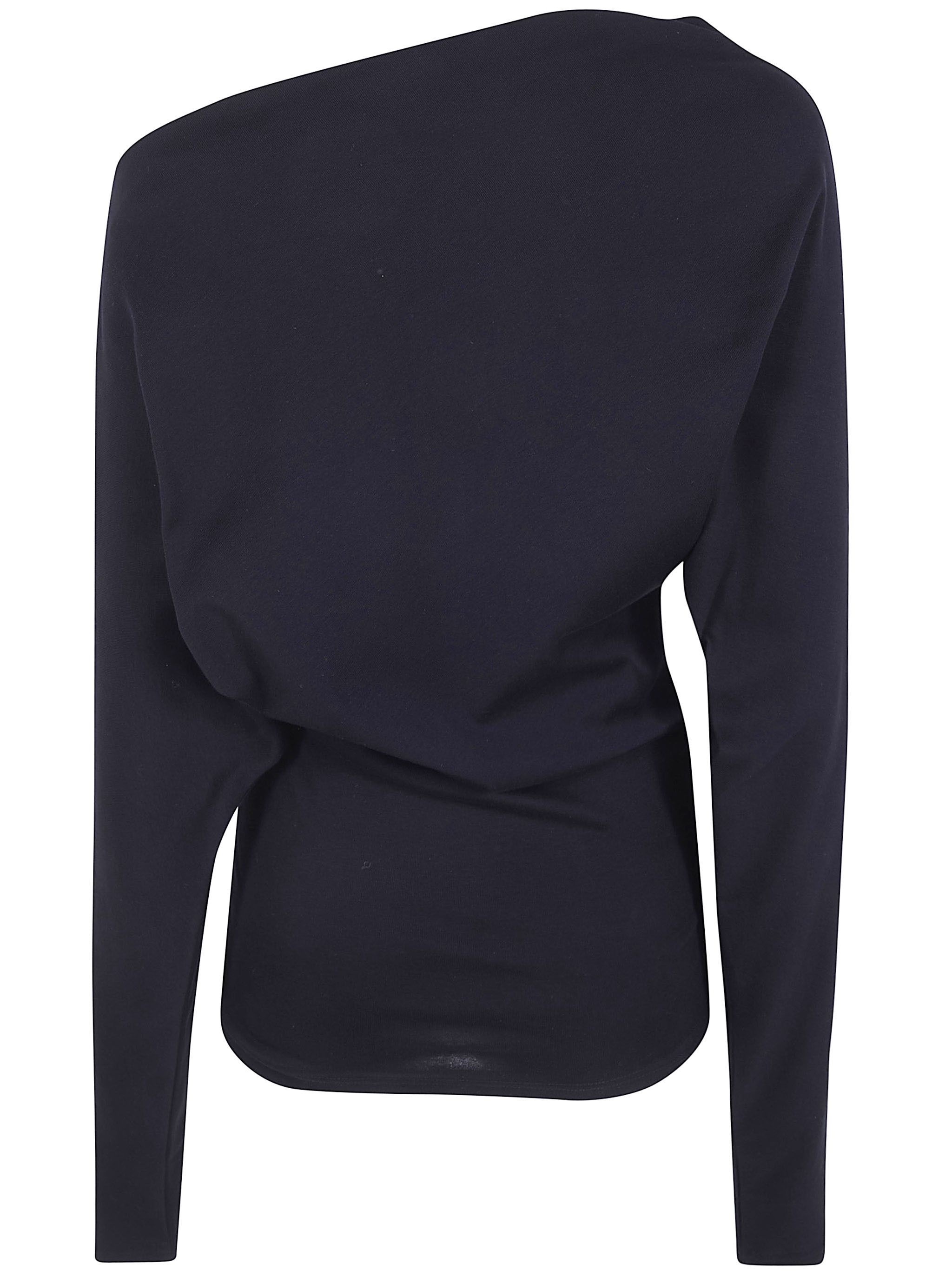 Ann Demeulemeester "ROOS BIAS" CUT DROP SHOULDER TOP Size XS / US 0-2 / IT 36-38 - 2 Thumbnail