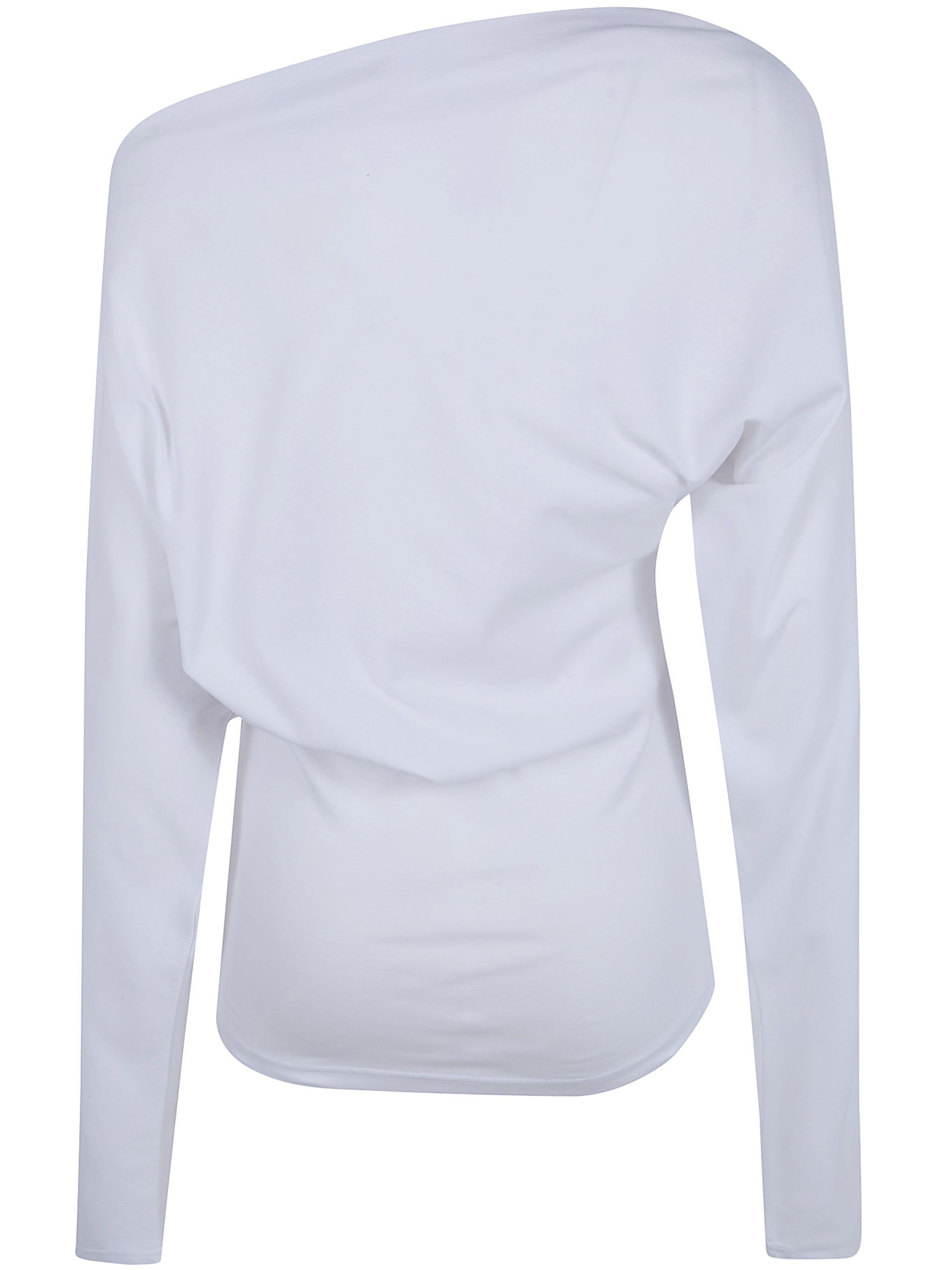 Ann Demeulemeester "ROOS BIAS" CUT DROP SHOULDER TOP Size XS / US 0-2 / IT 36-38 - 2 Thumbnail