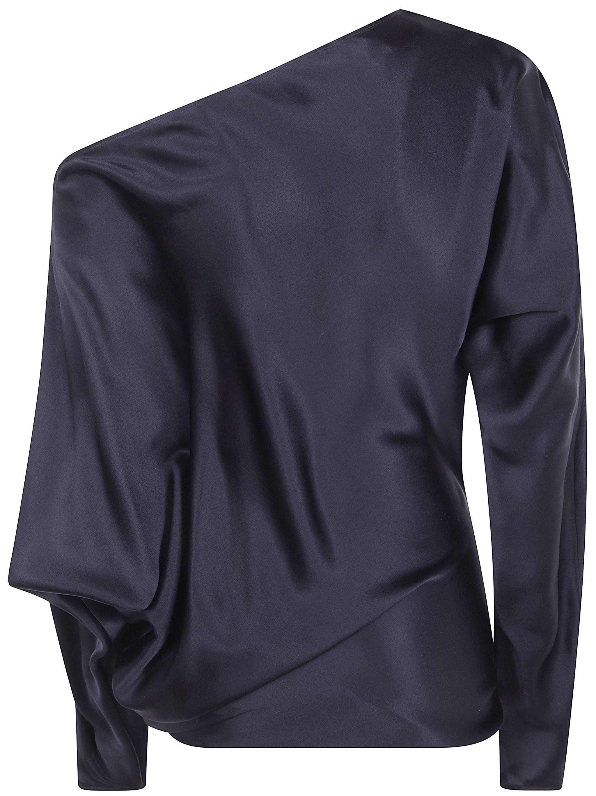 Ann Demeulemeester "ROOS BIAS" CUT DROP SHOULDER TOP Size L / US 10 / IT 46 - 2 Thumbnail