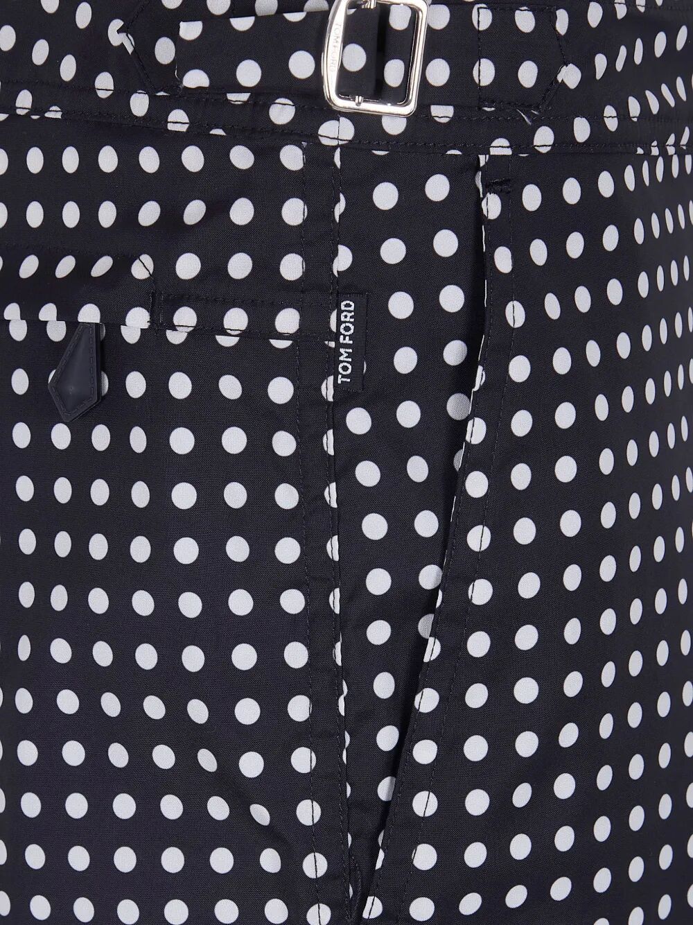 Tom Ford MID DOT PRINT MICRO COMPACT POPELINE WR SWIM SHORTS Size US L / EU 52-54 / 3 - 5 Thumbnail