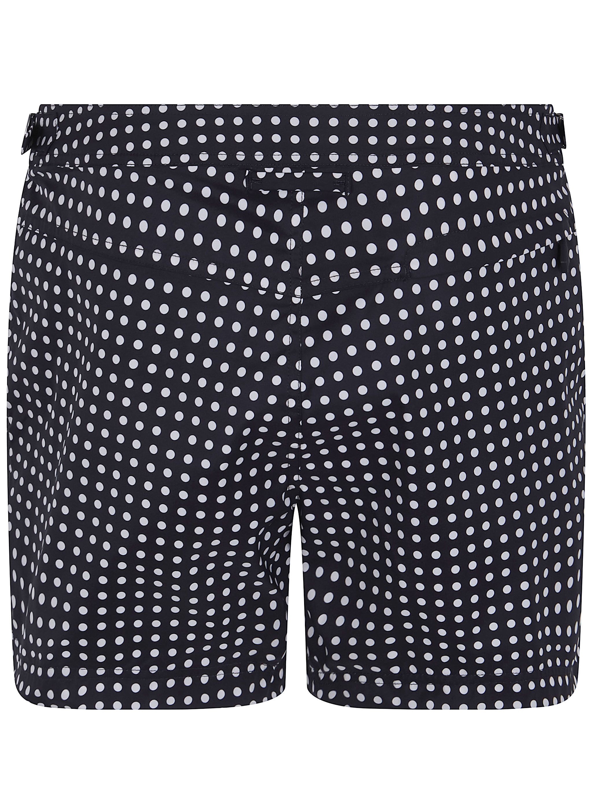 Tom Ford MID DOT PRINT MICRO COMPACT POPELINE WR SWIM SHORTS Size US L / EU 52-54 / 3 - 2 Thumbnail