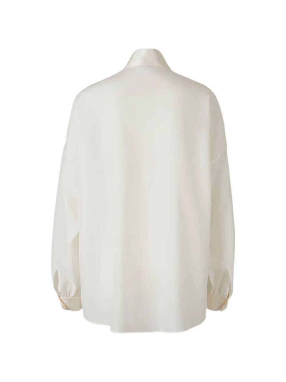 Tom Ford SILK CREPE DE CHINE LAVALLIERE TUNIC TOP Size M / US 6-8 / IT 42-44 - 5 Thumbnail