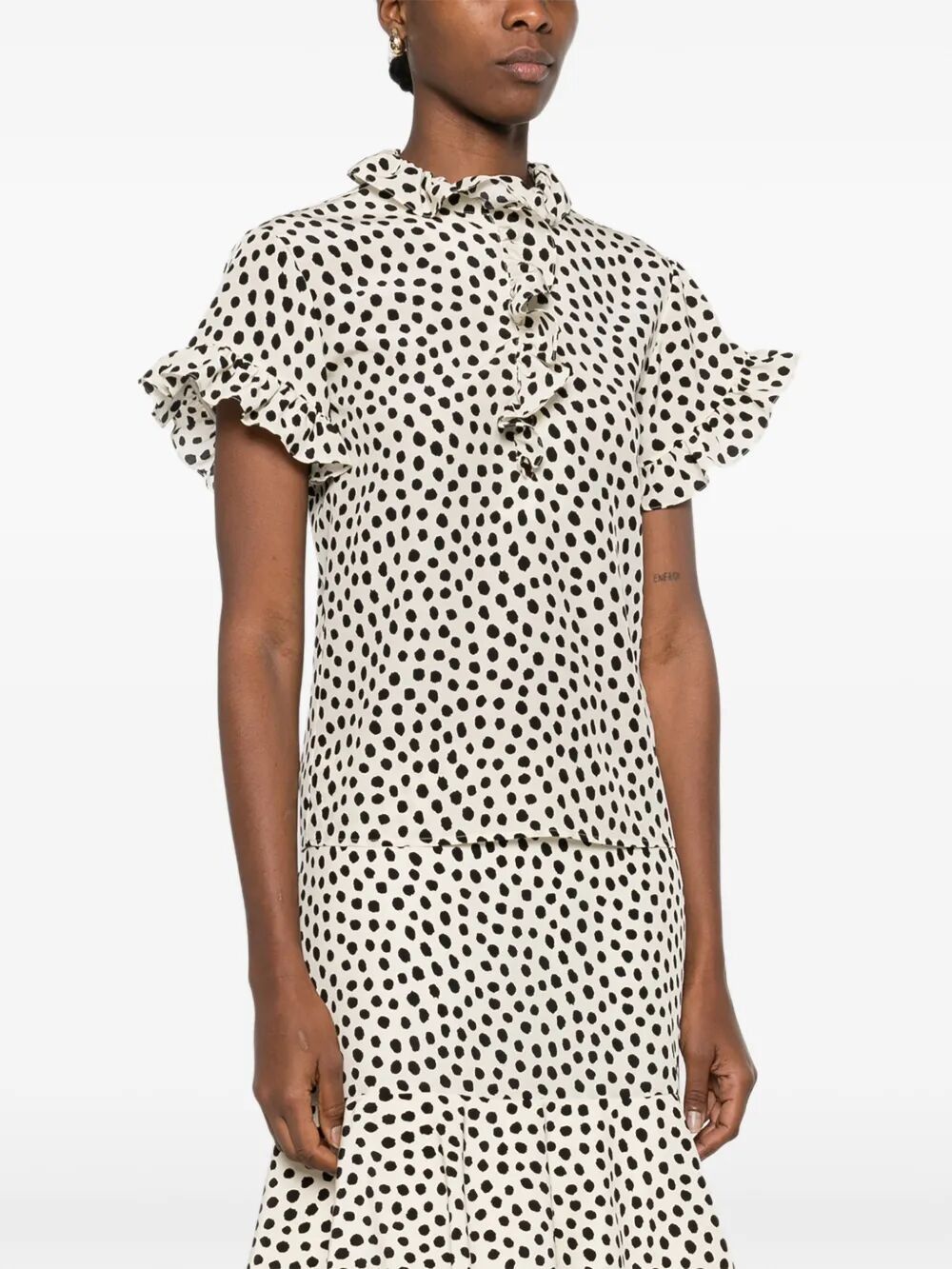 Chloe SHORT SLEEVES SHIRT Size M / US 6-8 / IT 42-44 - 4 Thumbnail