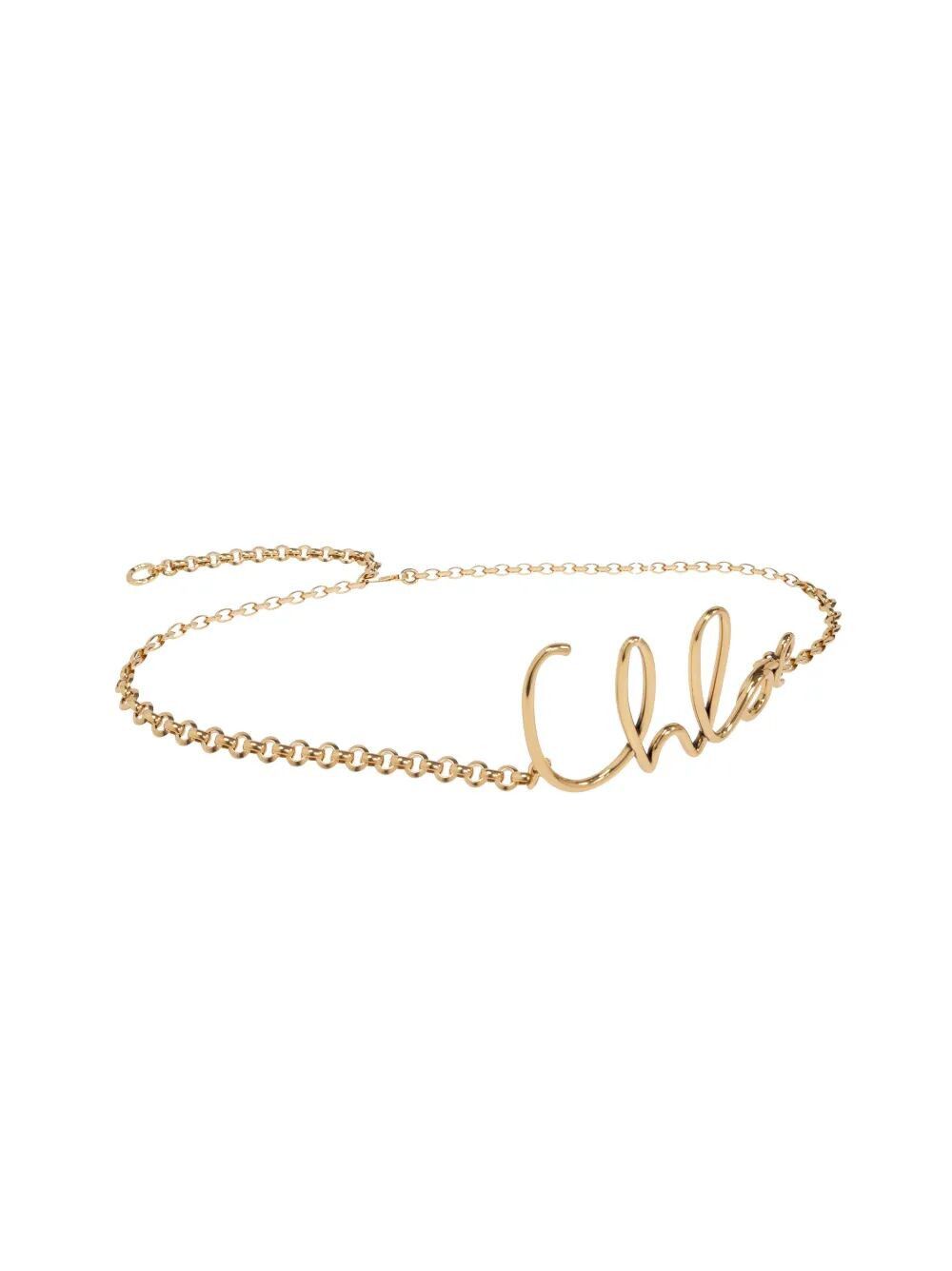 Chloe "CHLOE ICONIC" CHAIN BELT Size ONE SIZE - 3 Thumbnail