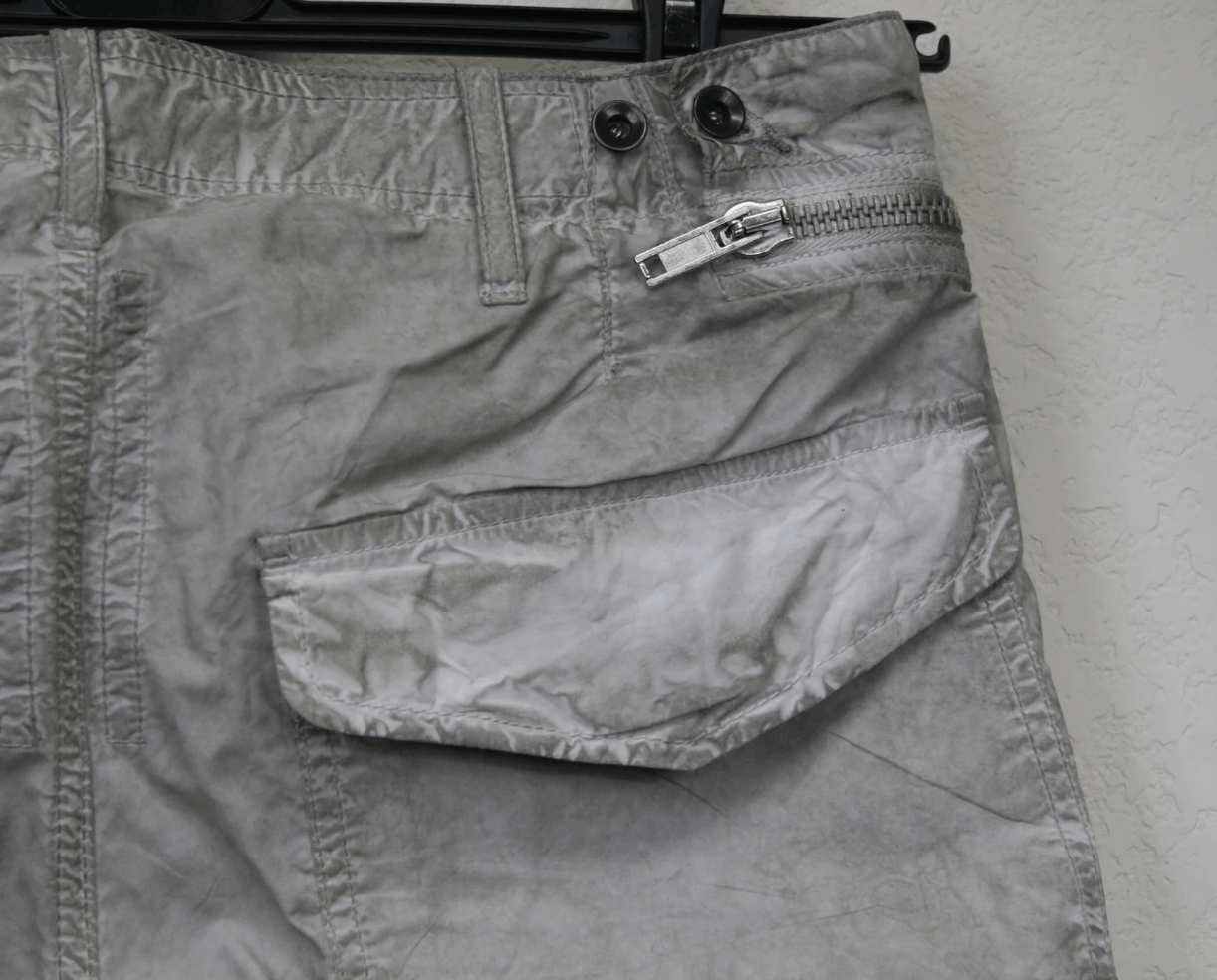 Rick Owens SS09 Rick Owens DRKSHDW Aircut Dirty Poplin Zipper Pants Size US 30 / EU 46 - 9 Thumbnail