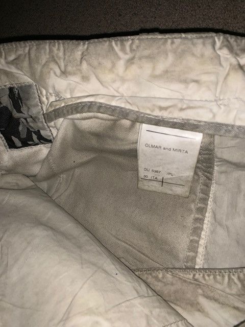 Rick Owens SS09 Rick Owens DRKSHDW Aircut Dirty Poplin Zipper Pants Size US 30 / EU 46 - 3 Thumbnail