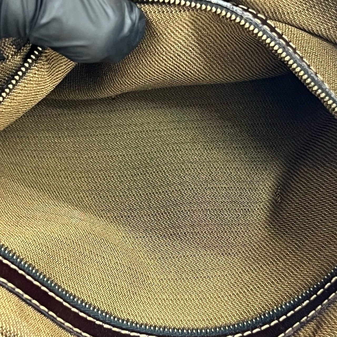 Fendi Fendi Fendi Zucca Canvas Leather Handbag Textile Handbag DUTY FREE for USA Size ONE SIZE - 11 Thumbnail