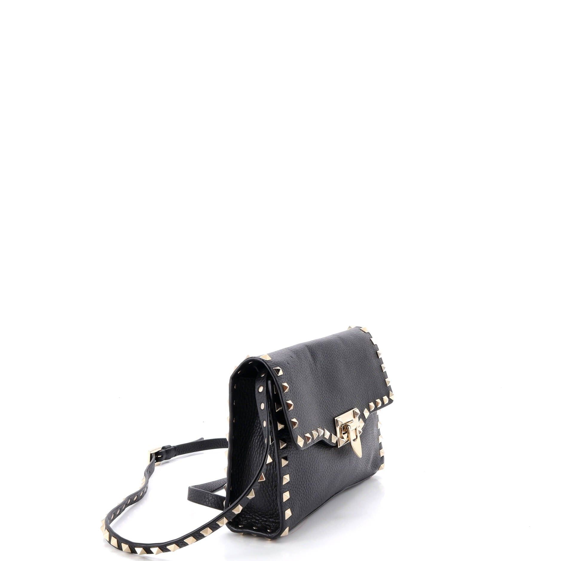 Valentino Rockstud Flip Lock Flap Bag Size ONE SIZE - 2 Thumbnail