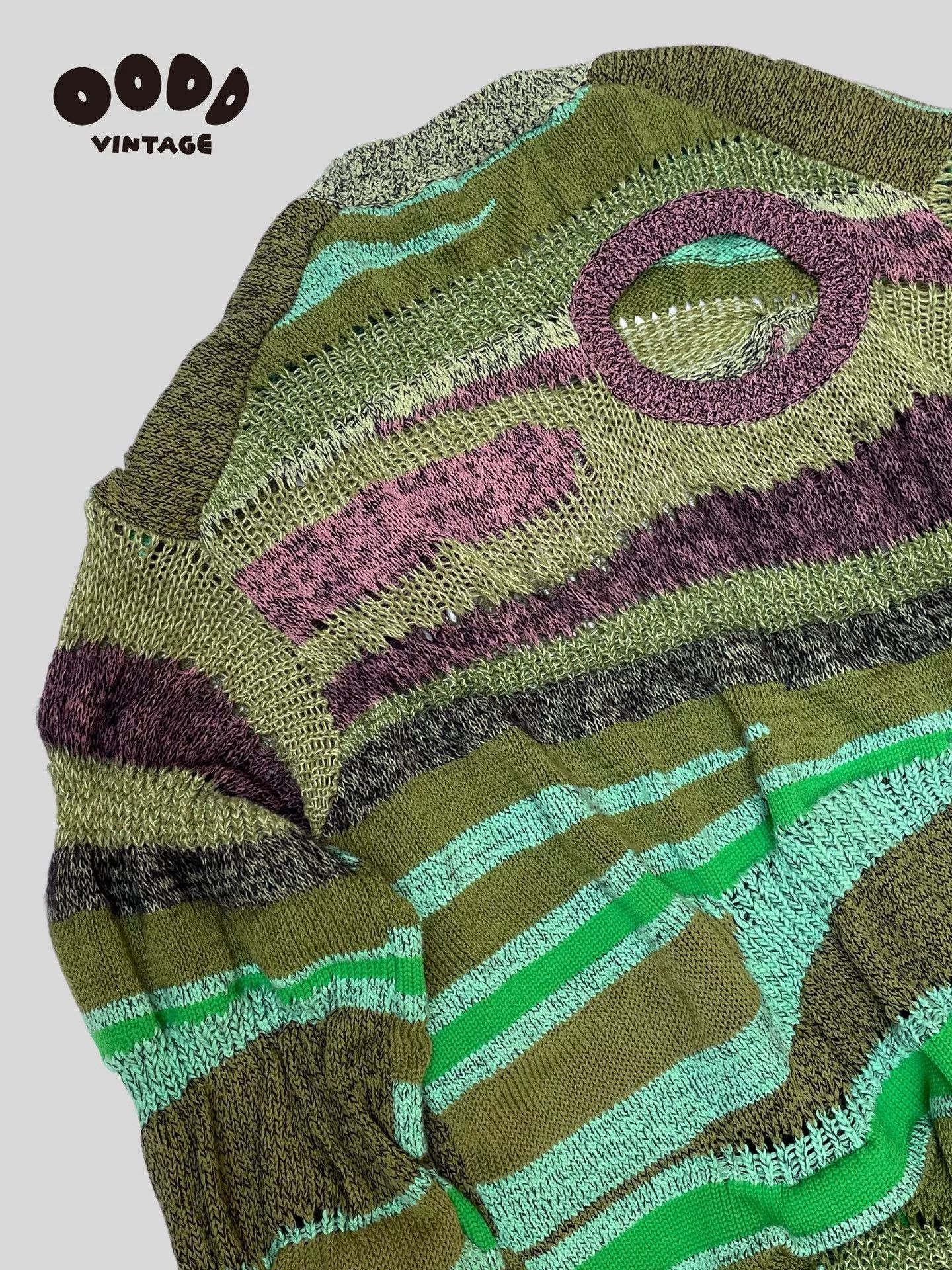 Kenzo Kenzo 2021 Spring/Summer Striped Knit Top Size S / US 4 / IT 40 - 7 Thumbnail