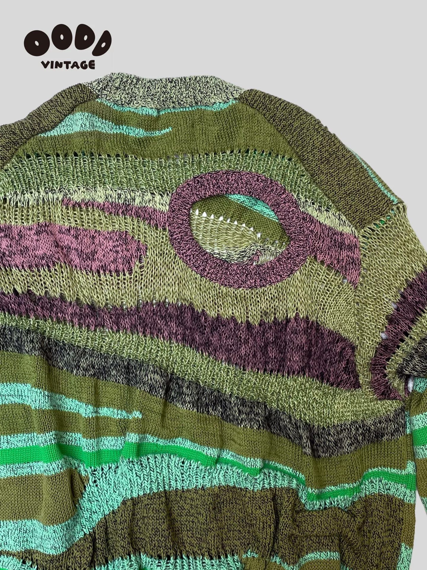 Kenzo Kenzo 2021 Spring/Summer Striped Knit Top Size S / US 4 / IT 40 - 8 Thumbnail
