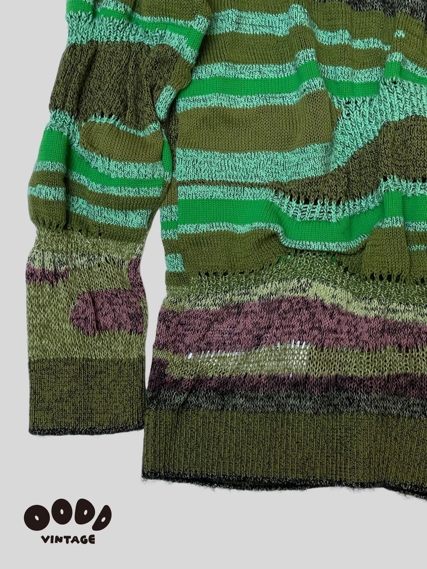 Kenzo Kenzo 2021 Spring/Summer Striped Knit Top Size S / US 4 / IT 40 - 4 Thumbnail