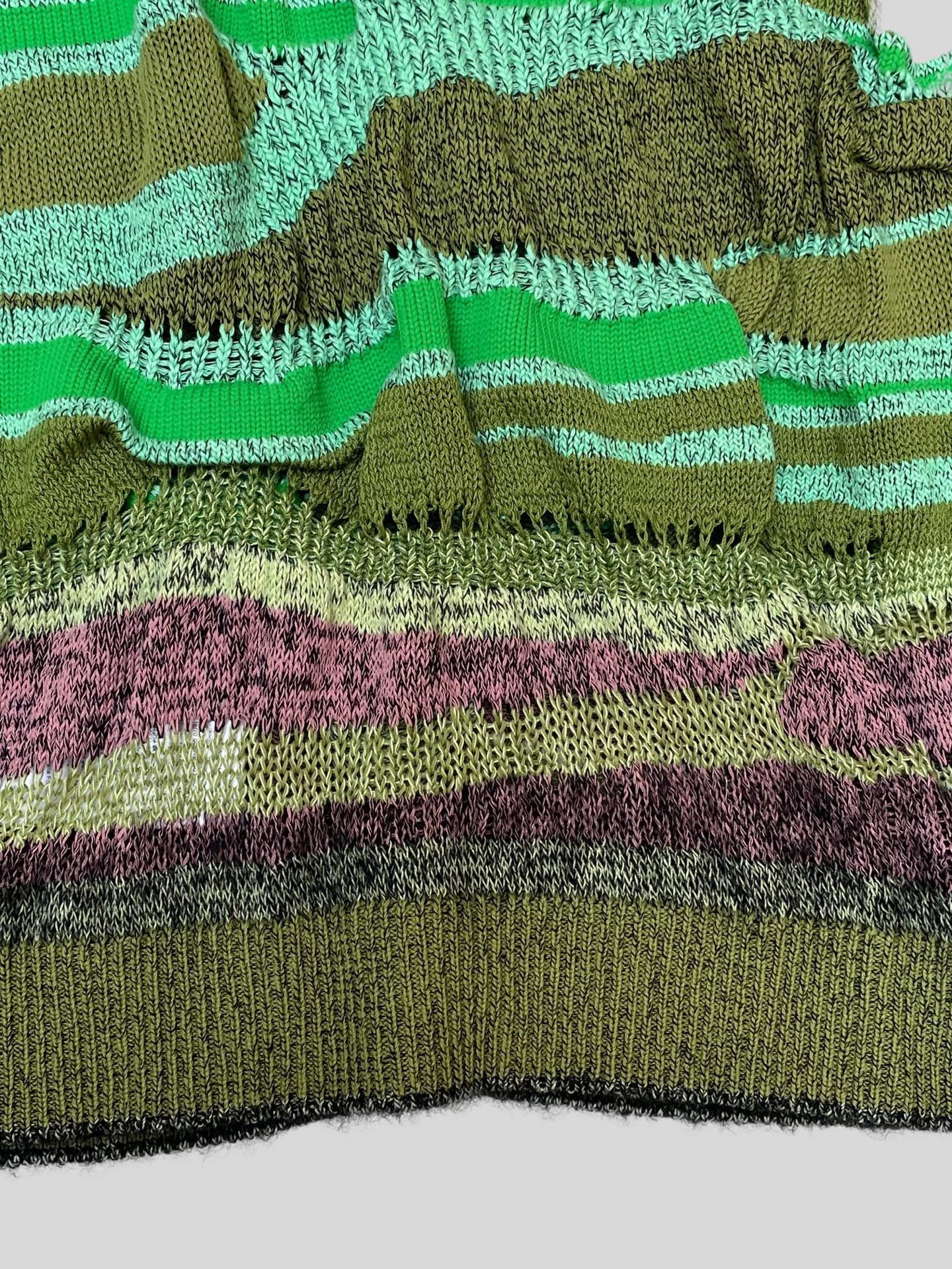 Kenzo Kenzo 2021 Spring/Summer Striped Knit Top Size S / US 4 / IT 40 - 6 Thumbnail