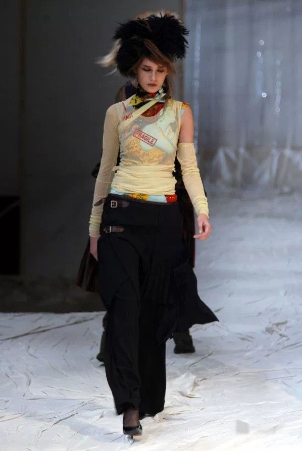 Jean Paul Gaultier Jean Paul Gaultier Ethnic Mesh Top Size M / US 6-8 / IT 42-44 - 9 Thumbnail