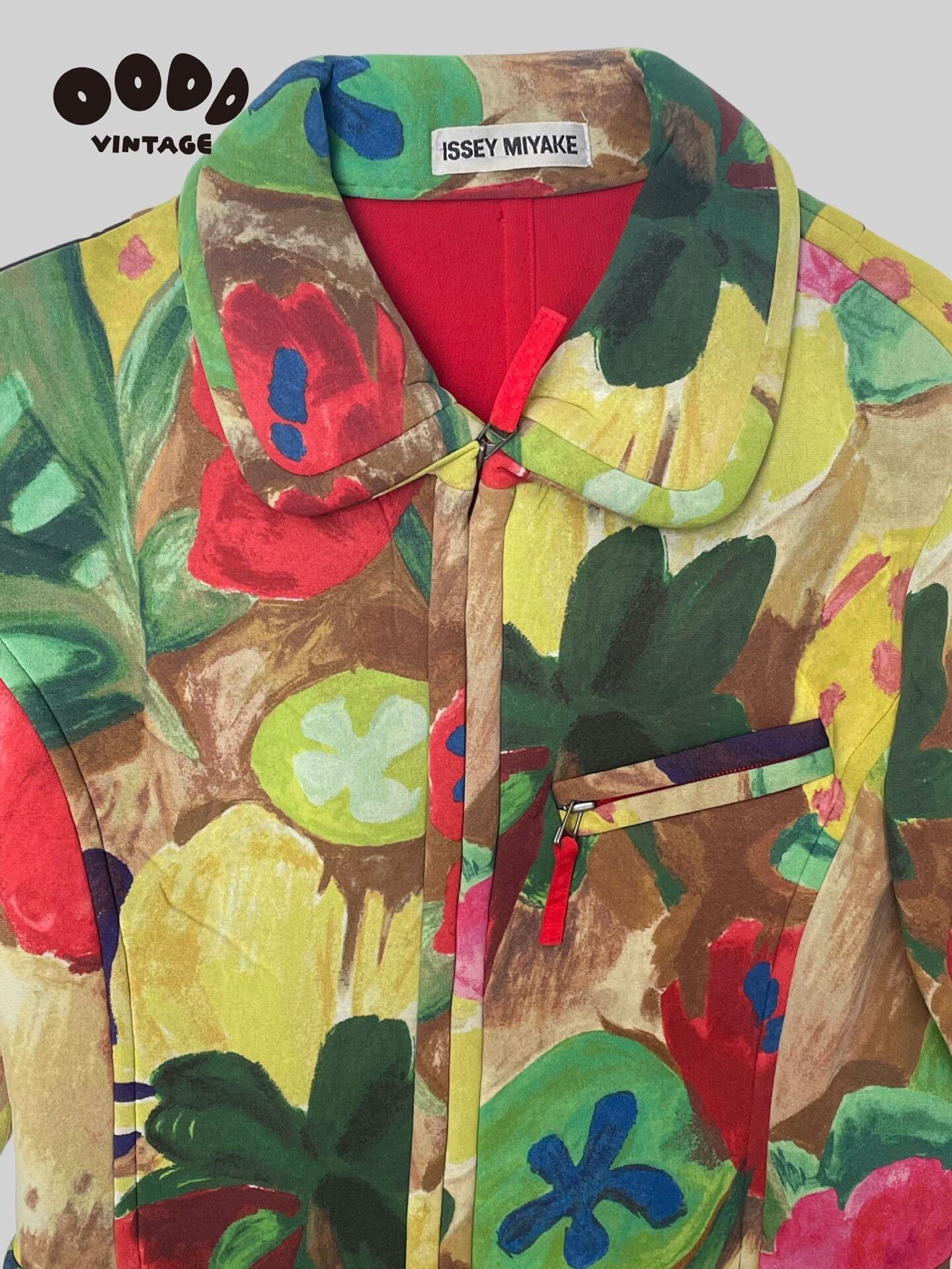 Issey Miyake Issey Miyake Artistic Floral Armor Jacket Size S / US 4 / IT 40 - 4 Thumbnail