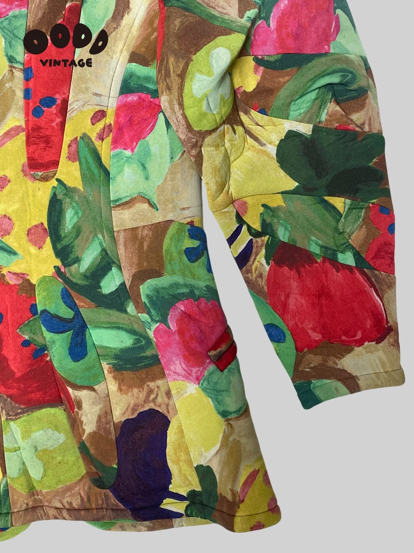 Issey Miyake Issey Miyake Artistic Floral Armor Jacket Size S / US 4 / IT 40 - 6 Thumbnail
