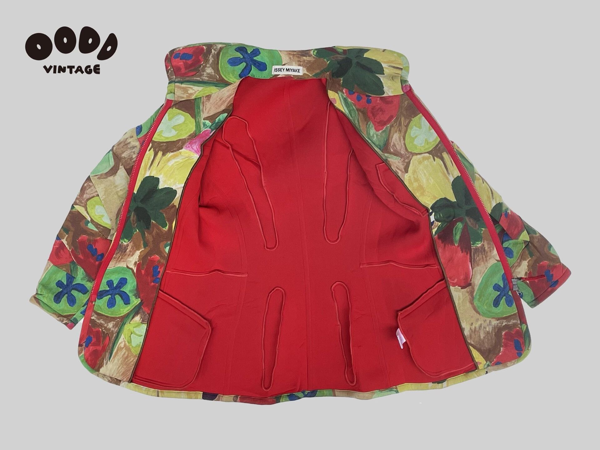 Issey Miyake Issey Miyake Artistic Floral Armor Jacket Size S / US 4 / IT 40 - 3 Thumbnail