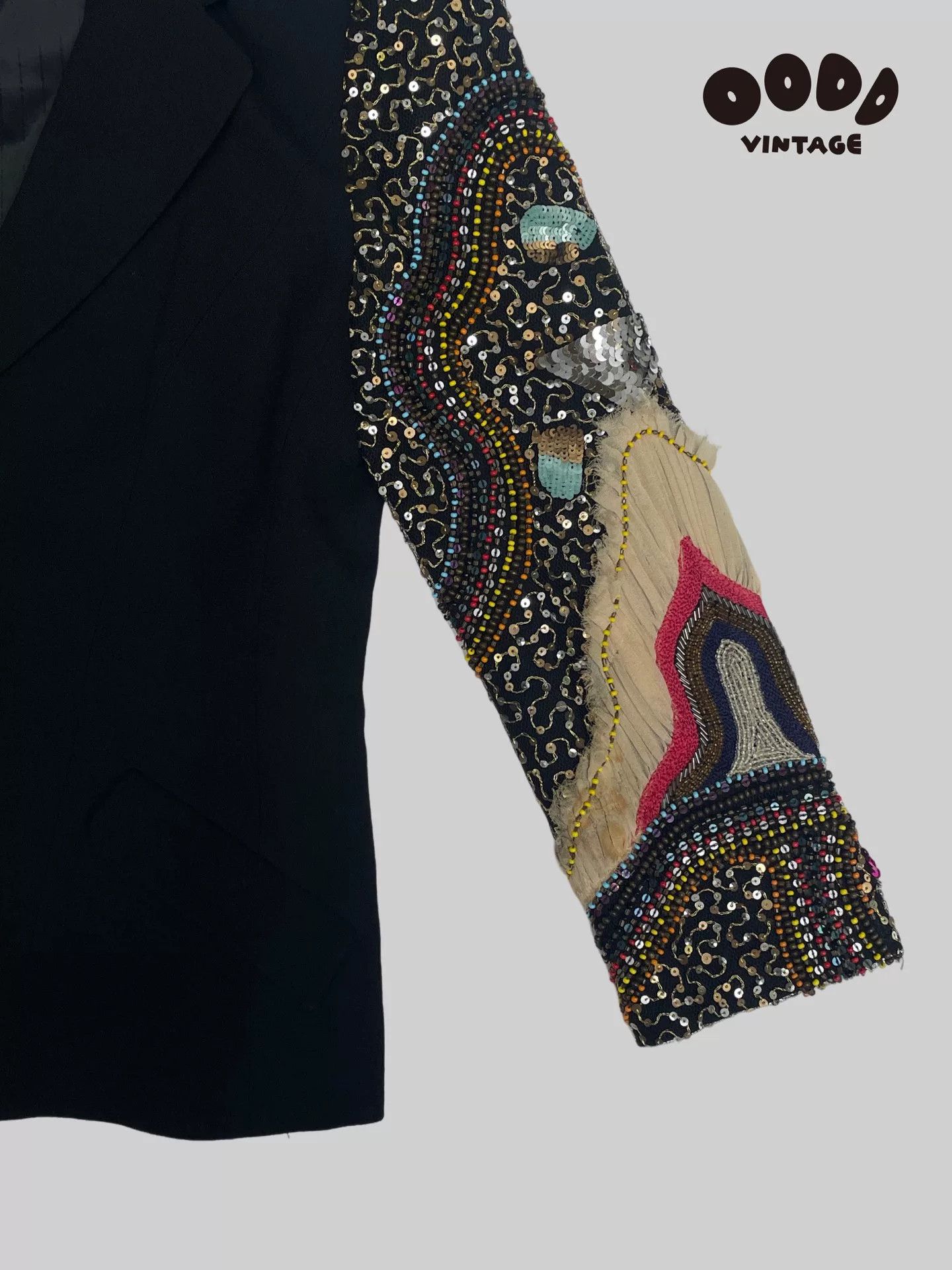 Christian Lacroix Christian Lacroix 90s Beaded Embroidered Suit Size M / US 6-8 / IT 42-44 - 3 Thumbnail