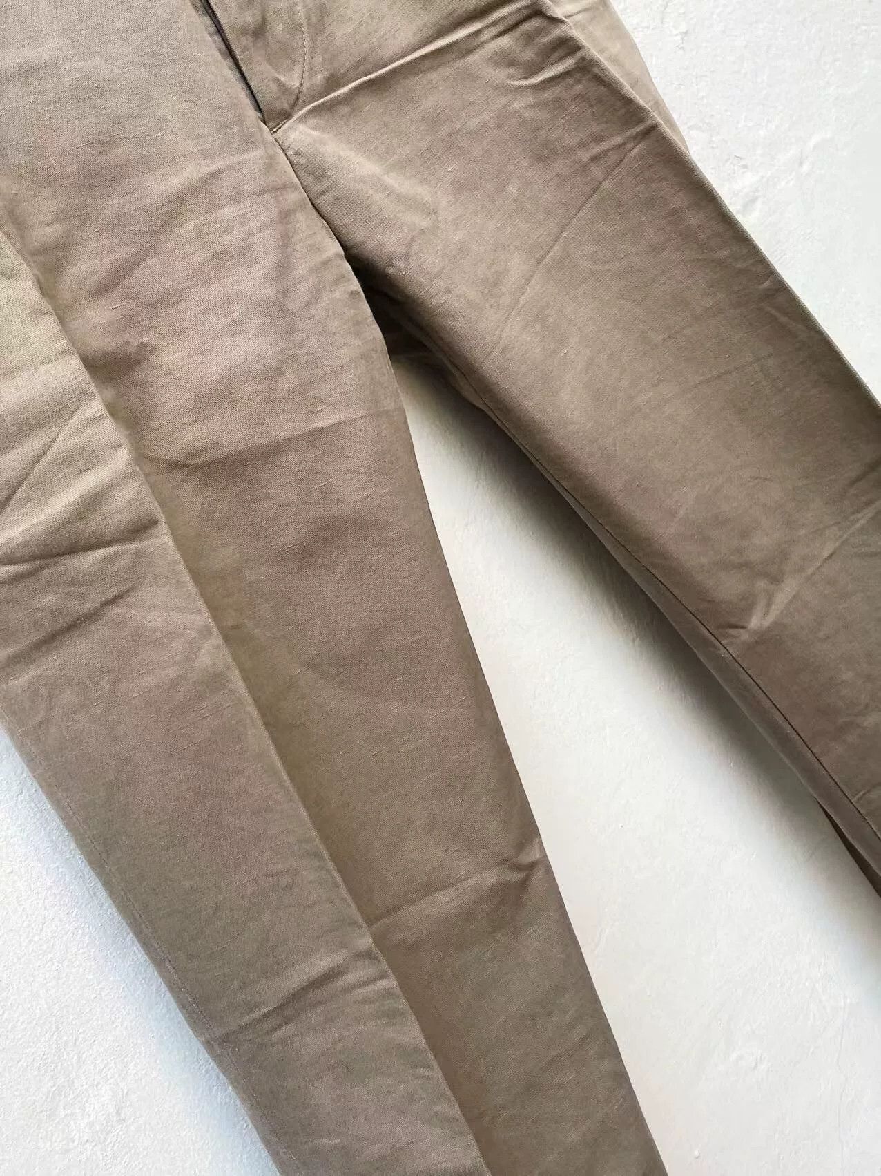 Ann Demeulemeester Ann Demeulemeester Cotton-Linen Trousers Size US 32 / EU 48 - 5 Thumbnail