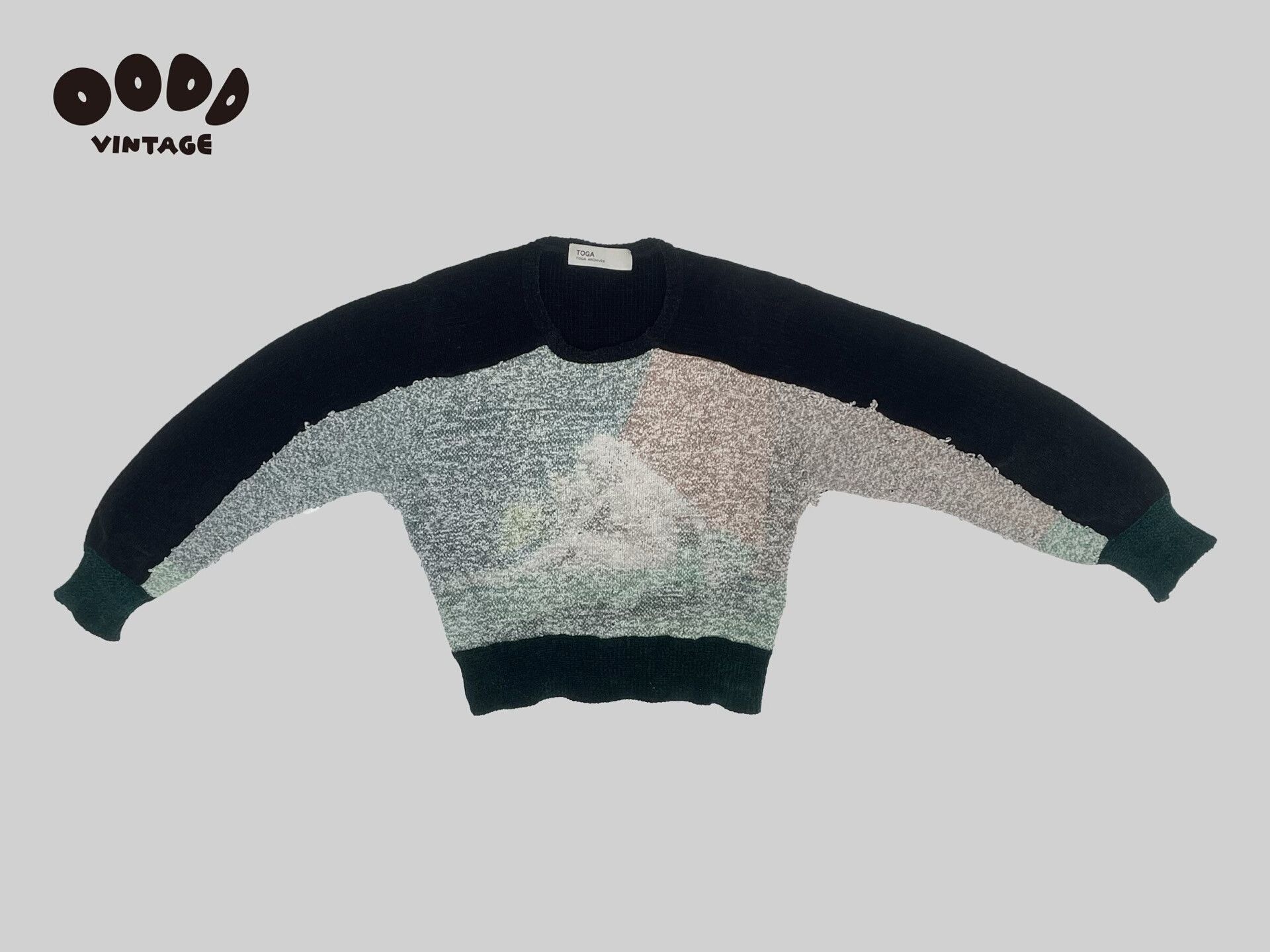 Toga Toga Archives Art Knit Sweater Size M / US 6-8 / IT 42-44 - 3 Thumbnail