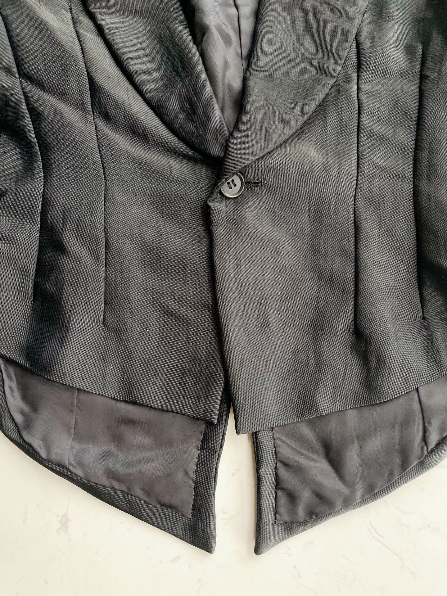 SHINICHIRO ARAKAWA Unique Black Tailed Coat by Shinichiro Arakawa Size M / US 6-8 / IT 42-44 - 5 Thumbnail