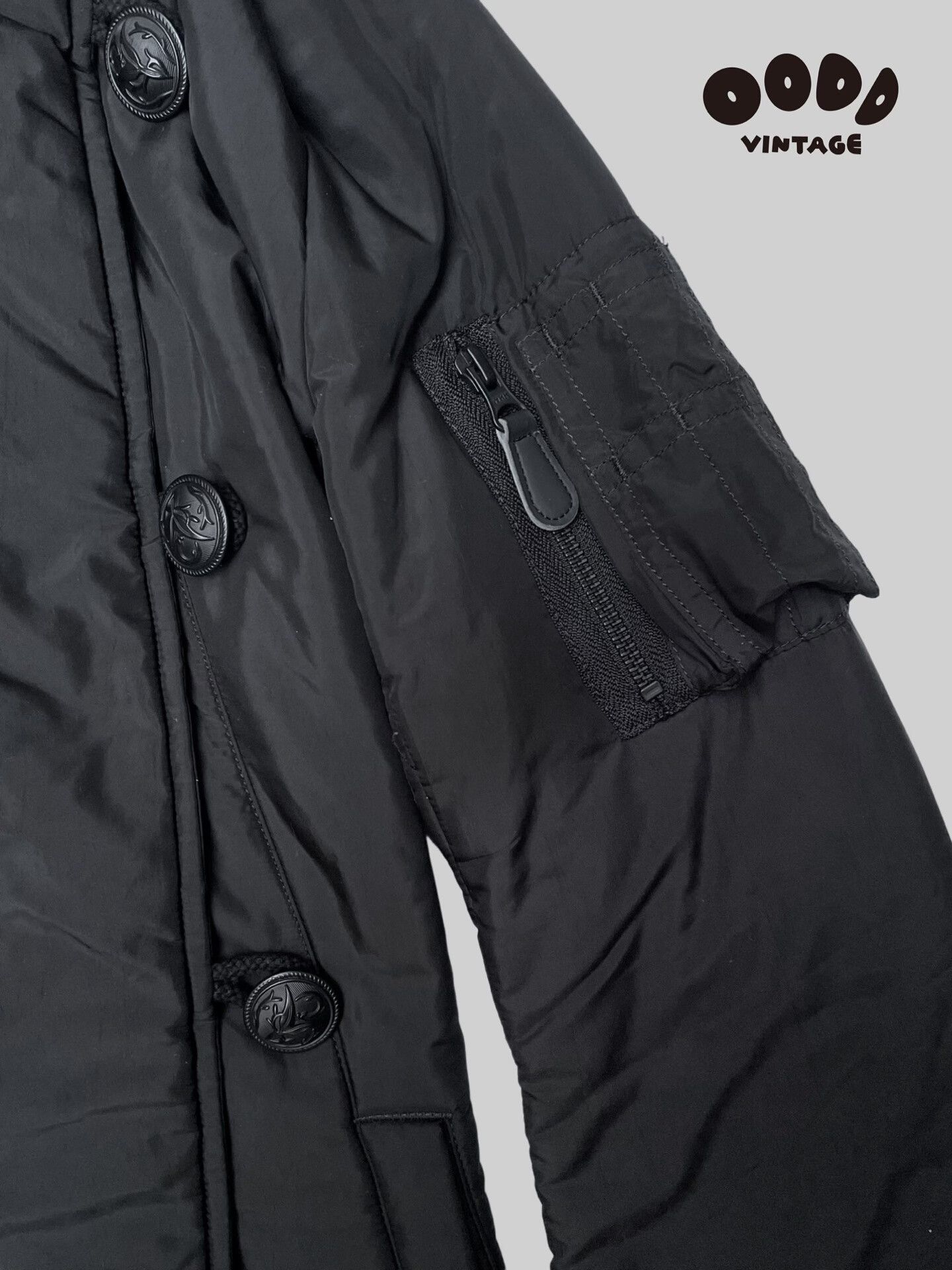 Issey Miyake Issey Miyake Black Fur Hooded Parka Size M / US 6-8 / IT 42-44 - 6 Thumbnail