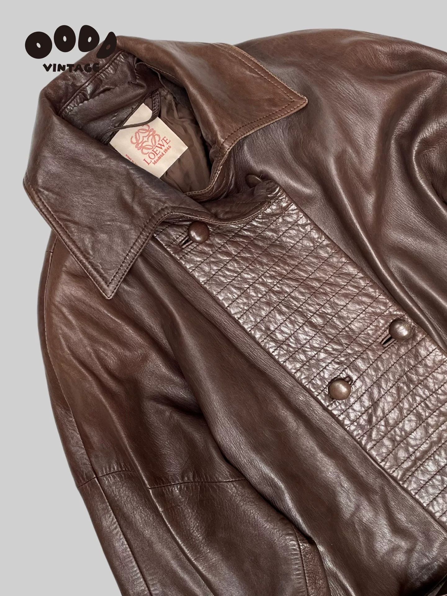 Loewe LOEWE Vintage Long Leather Coat Size M / US 6-8 / IT 42-44 - 5 Thumbnail