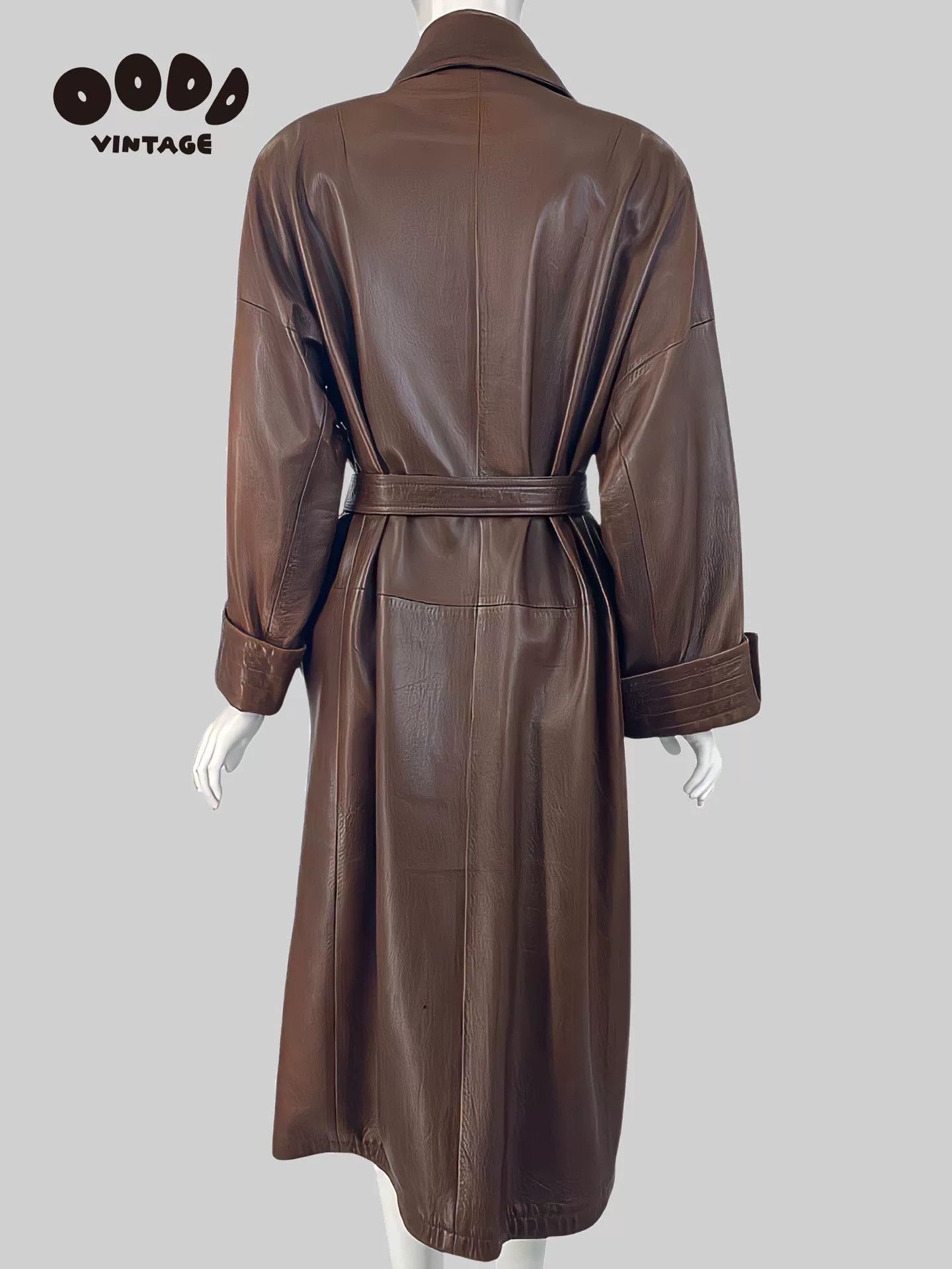 Loewe LOEWE Vintage Long Leather Coat Size M / US 6-8 / IT 42-44 - 2 Thumbnail