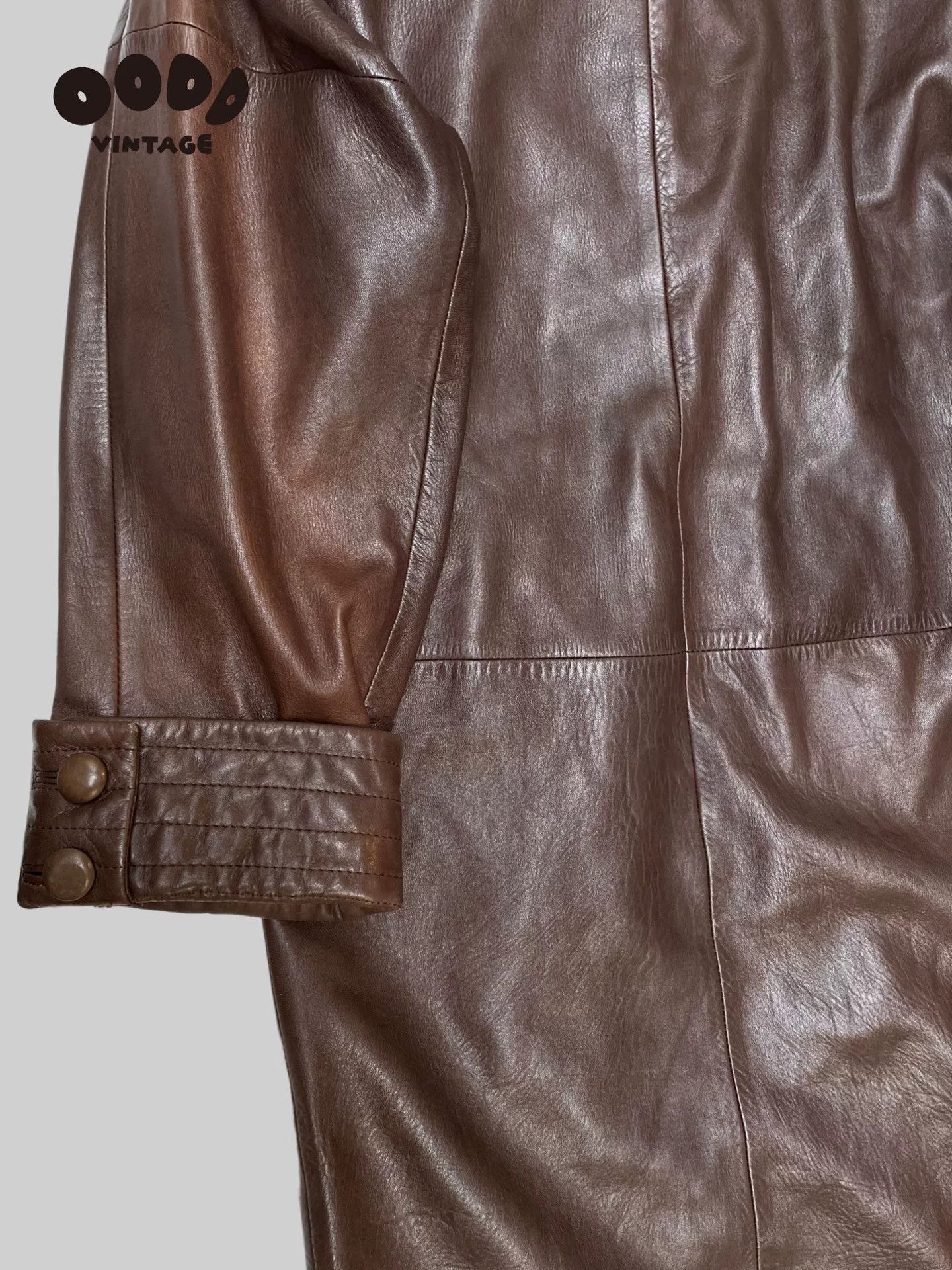 Loewe LOEWE Vintage Long Leather Coat Size M / US 6-8 / IT 42-44 - 7 Thumbnail