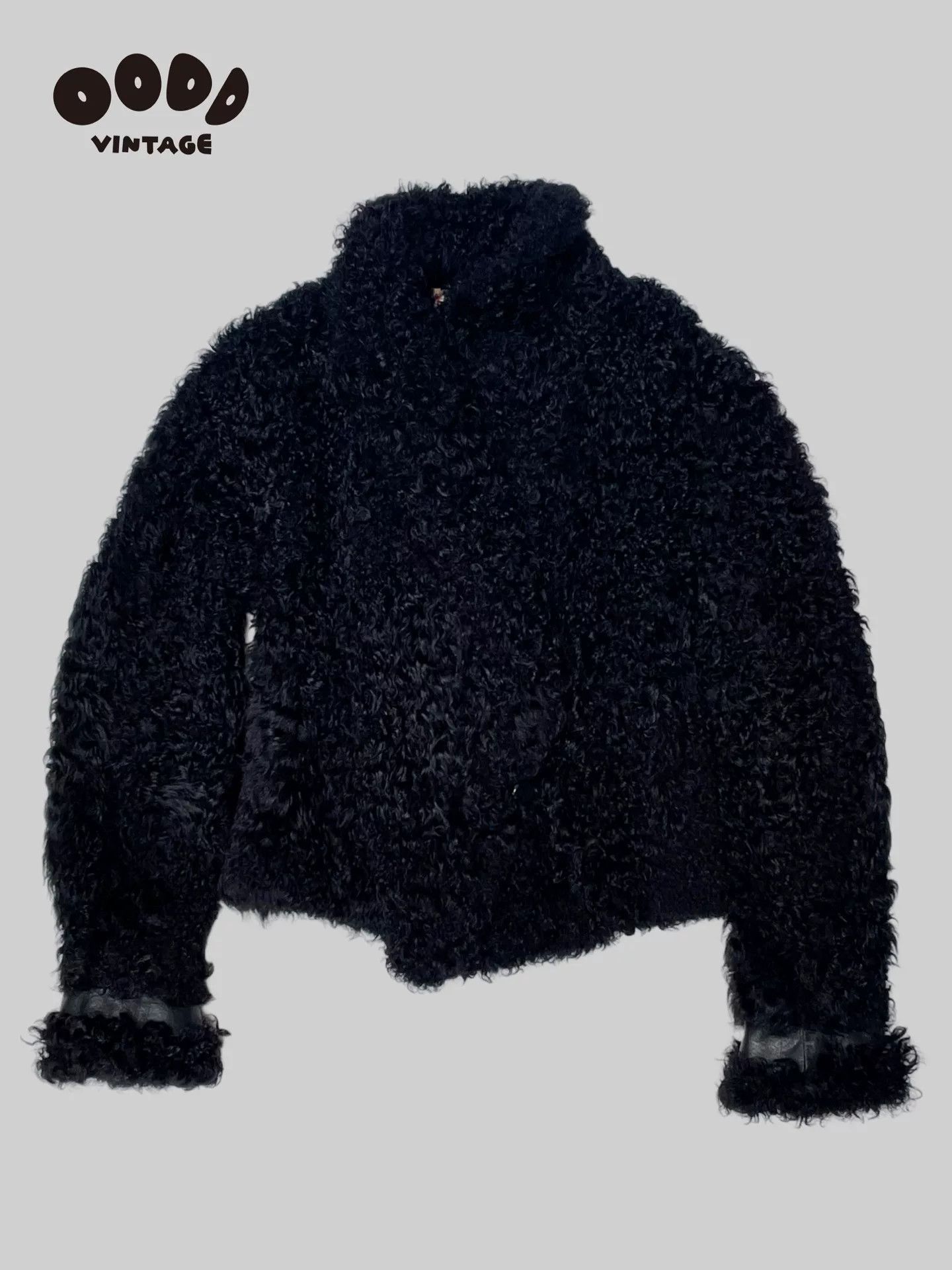 Kenzo Kenzo 90s Karakul Sheepskin Jacket Size M / US 6-8 / IT 42-44 - 2 Thumbnail