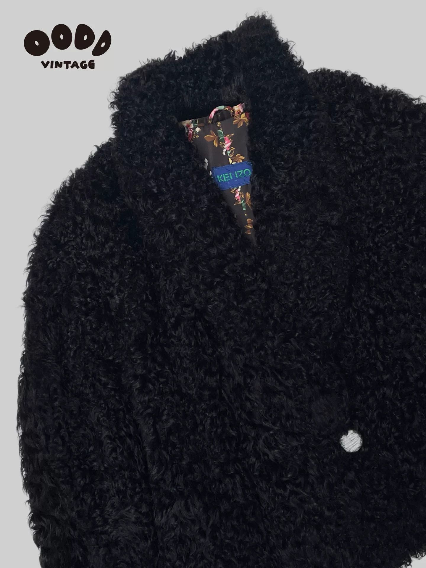 Kenzo Kenzo 90s Karakul Sheepskin Jacket Size M / US 6-8 / IT 42-44 - 6 Thumbnail