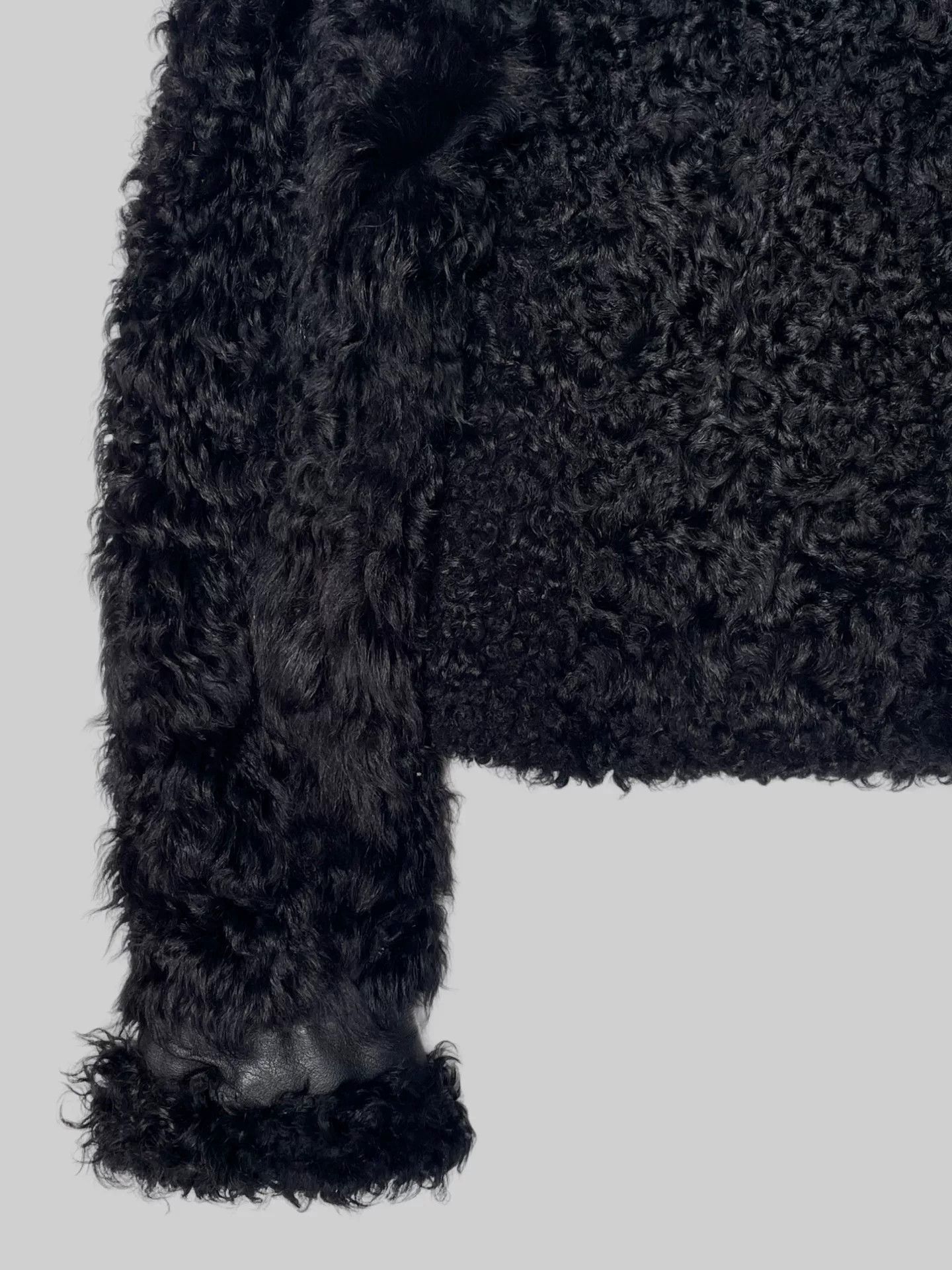 Kenzo Kenzo 90s Karakul Sheepskin Jacket Size M / US 6-8 / IT 42-44 - 7 Thumbnail