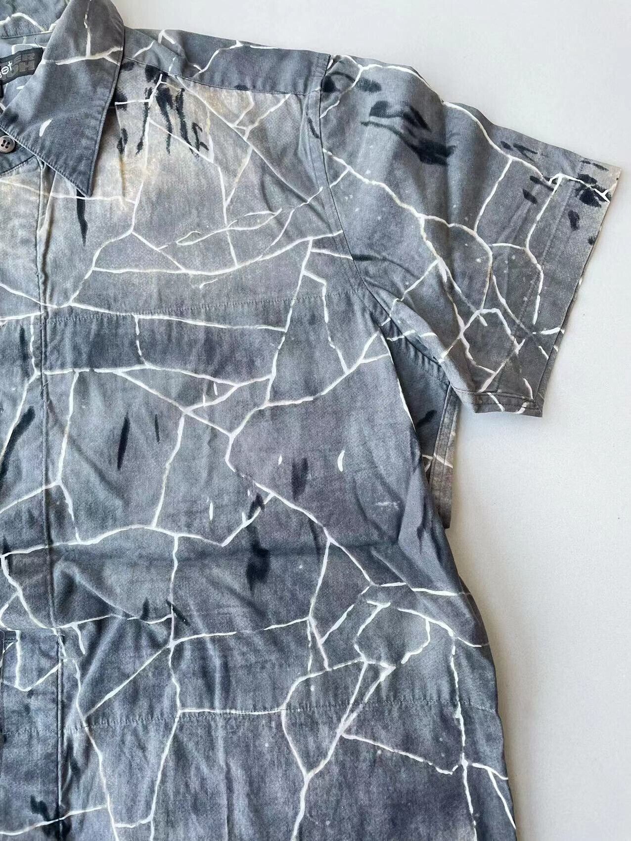 Gaultier Homme Objet Jean Paul Gaultier Lightning Pattern Shirt Size US M / EU 48-50 / 2 - 5 Thumbnail