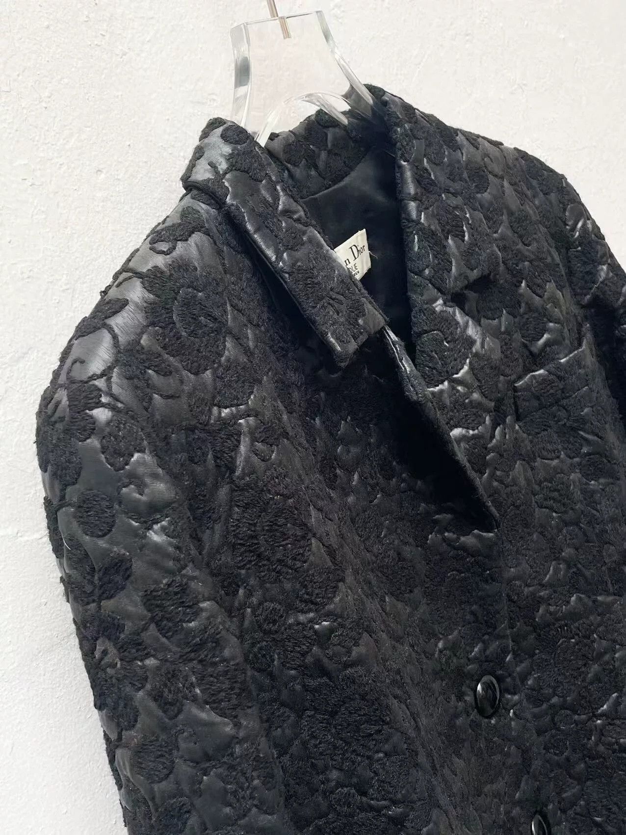 Dior Vintage Christian Dior Floral Embroidered Jacket Size M / US 6-8 / IT 42-44 - 2 Thumbnail
