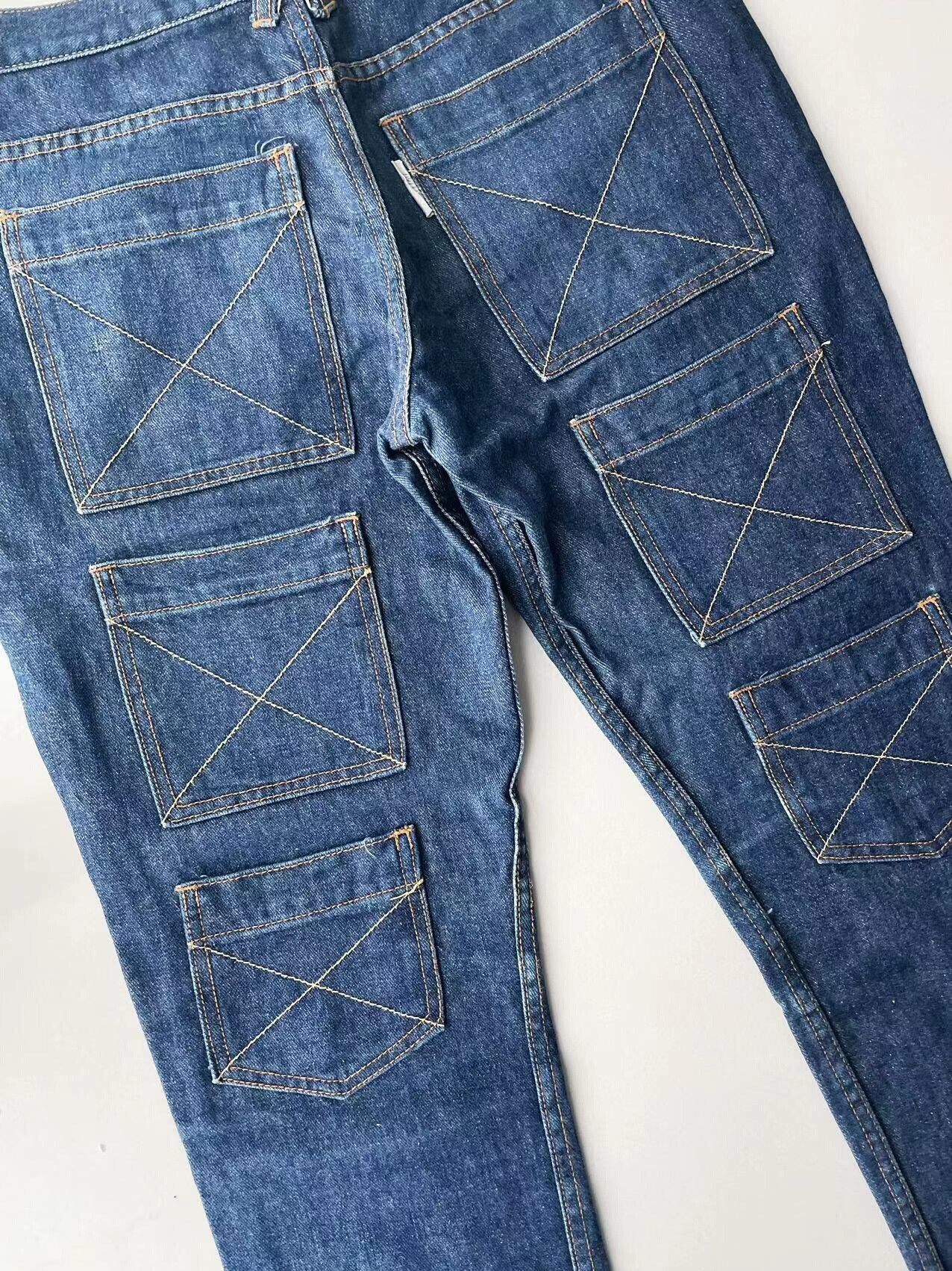 Vintage Vintage Six-Pocket Denim Pants Size US 32 / EU 48 - 3 Thumbnail