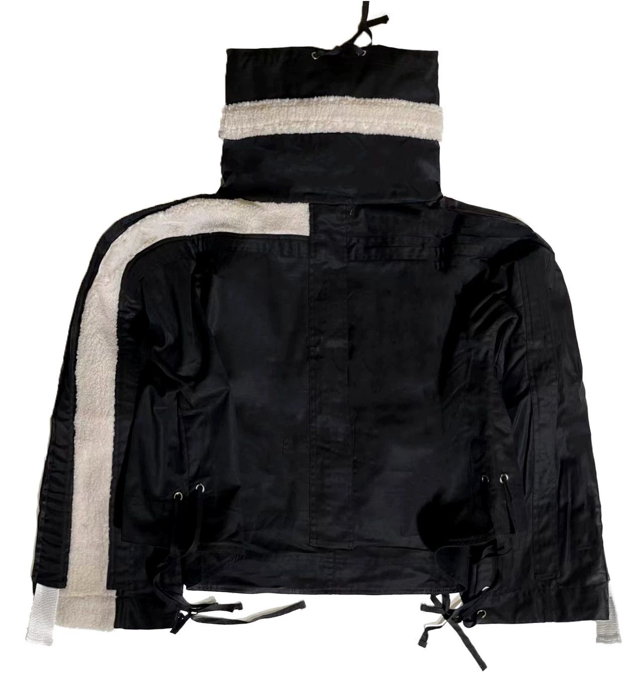Japanese Brand Oversized Fleece Cropped Jacket Size M / US 6-8 / IT 42-44 - 2 Thumbnail