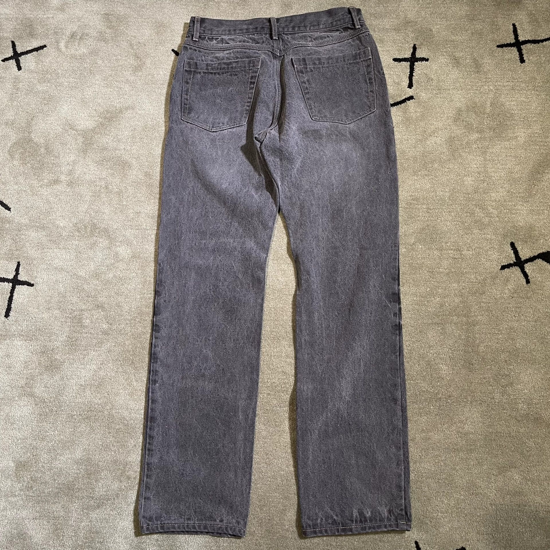 Japanese Brand Special Wash Denim Pants Size US 30 / EU 46 - 5 Thumbnail