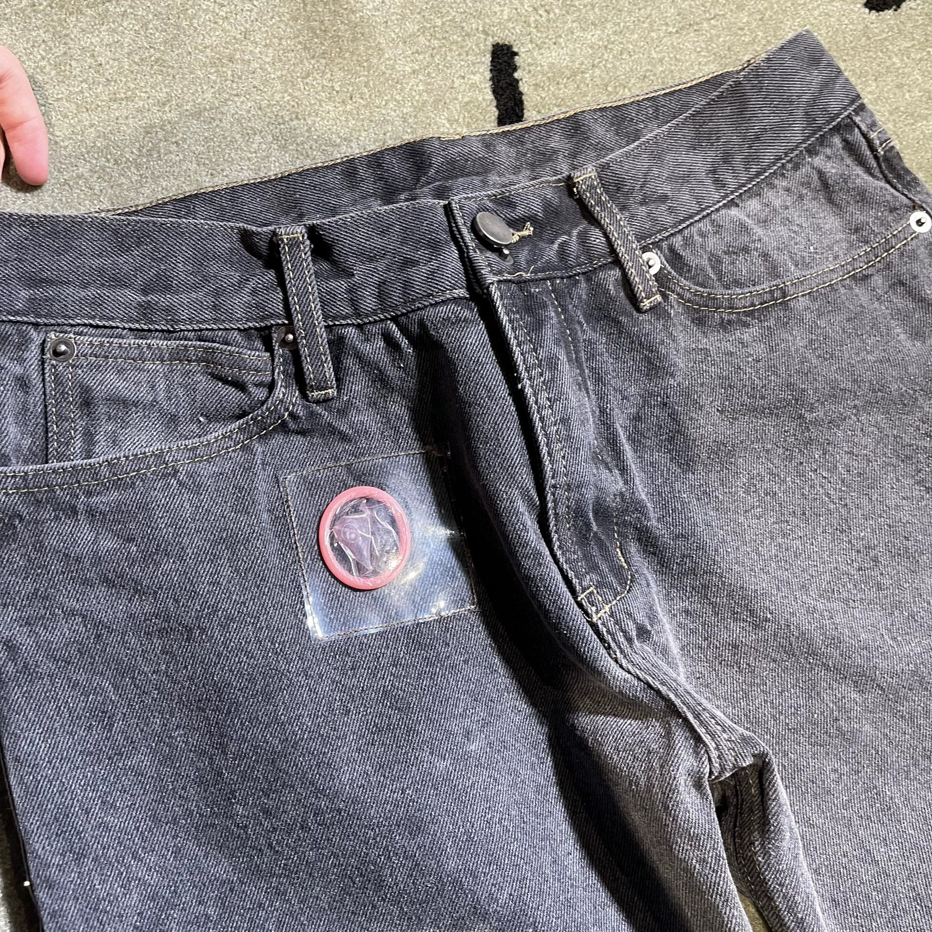 Japanese Brand Special Wash Denim Pants Size US 30 / EU 46 - 3 Thumbnail