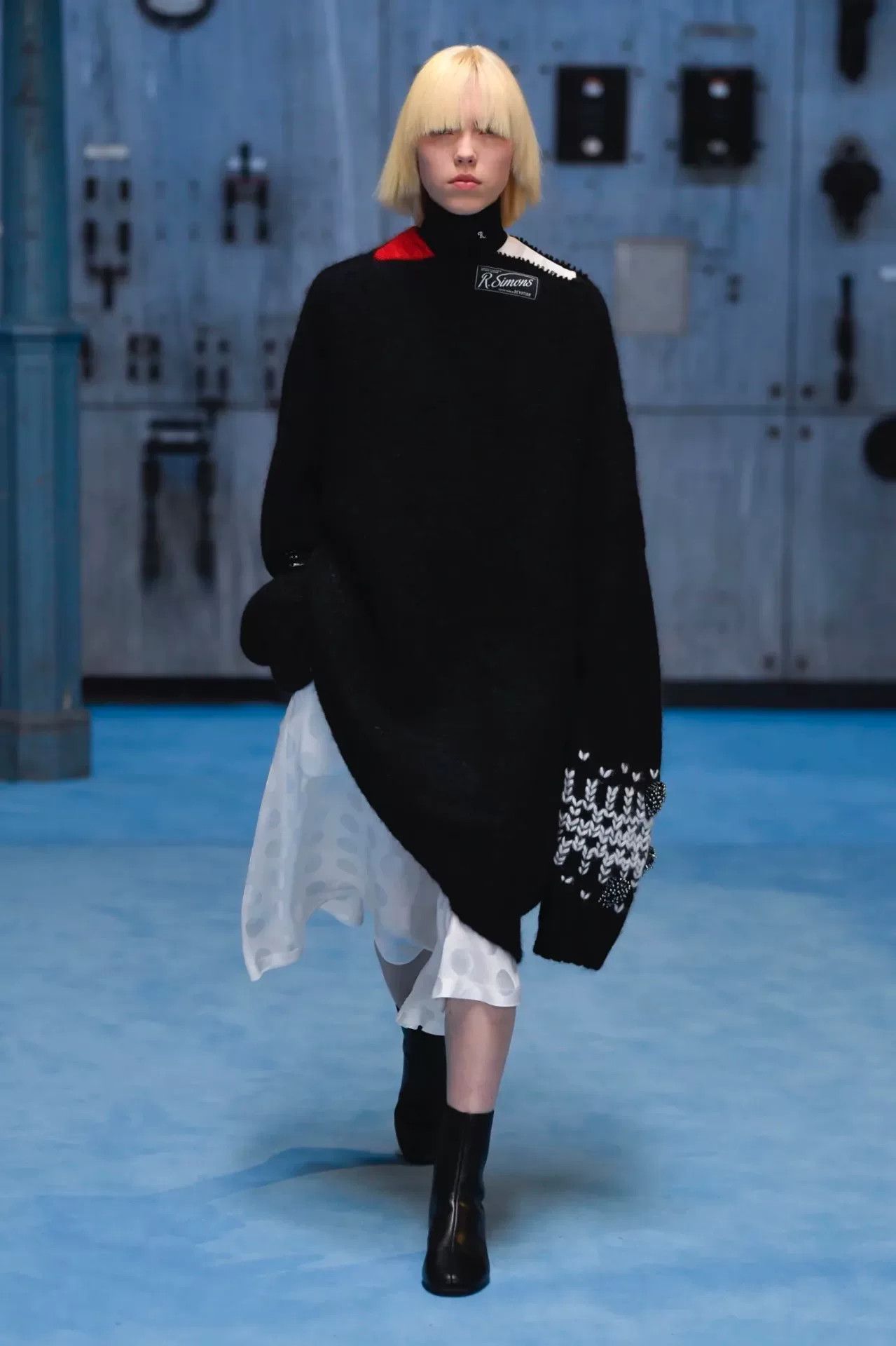 Raf Simons Raf Simons Black Sweater with Beads Size M / US 6-8 / IT 42-44 - 3 Thumbnail