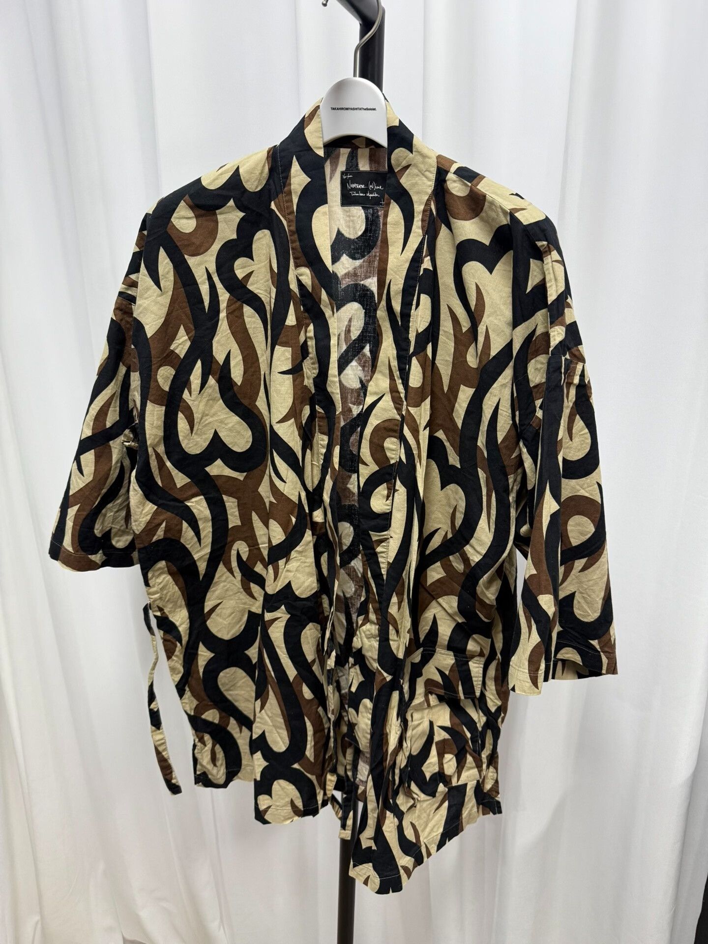 Comme des Garcons Number Nine Thorn Pattern Cardigan Size US M / EU 48-50 / 2 - 2 Thumbnail