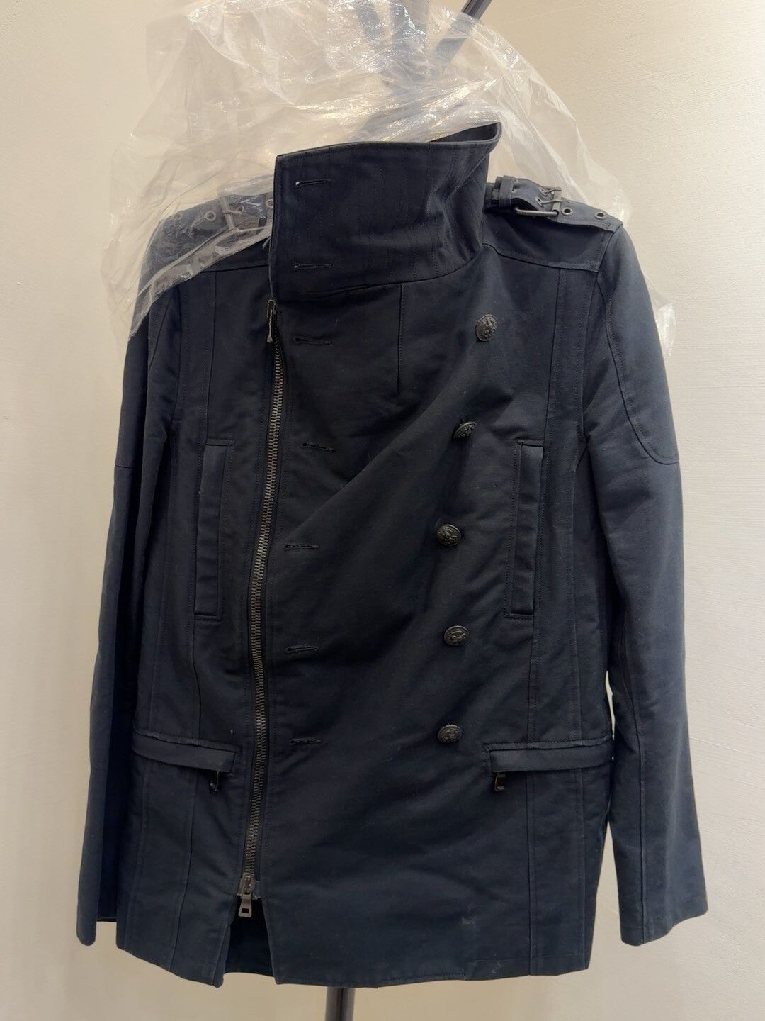 Balmain BALMAIN Black Military Style Coat Size M / US 6-8 / IT 42-44 - 2 Thumbnail