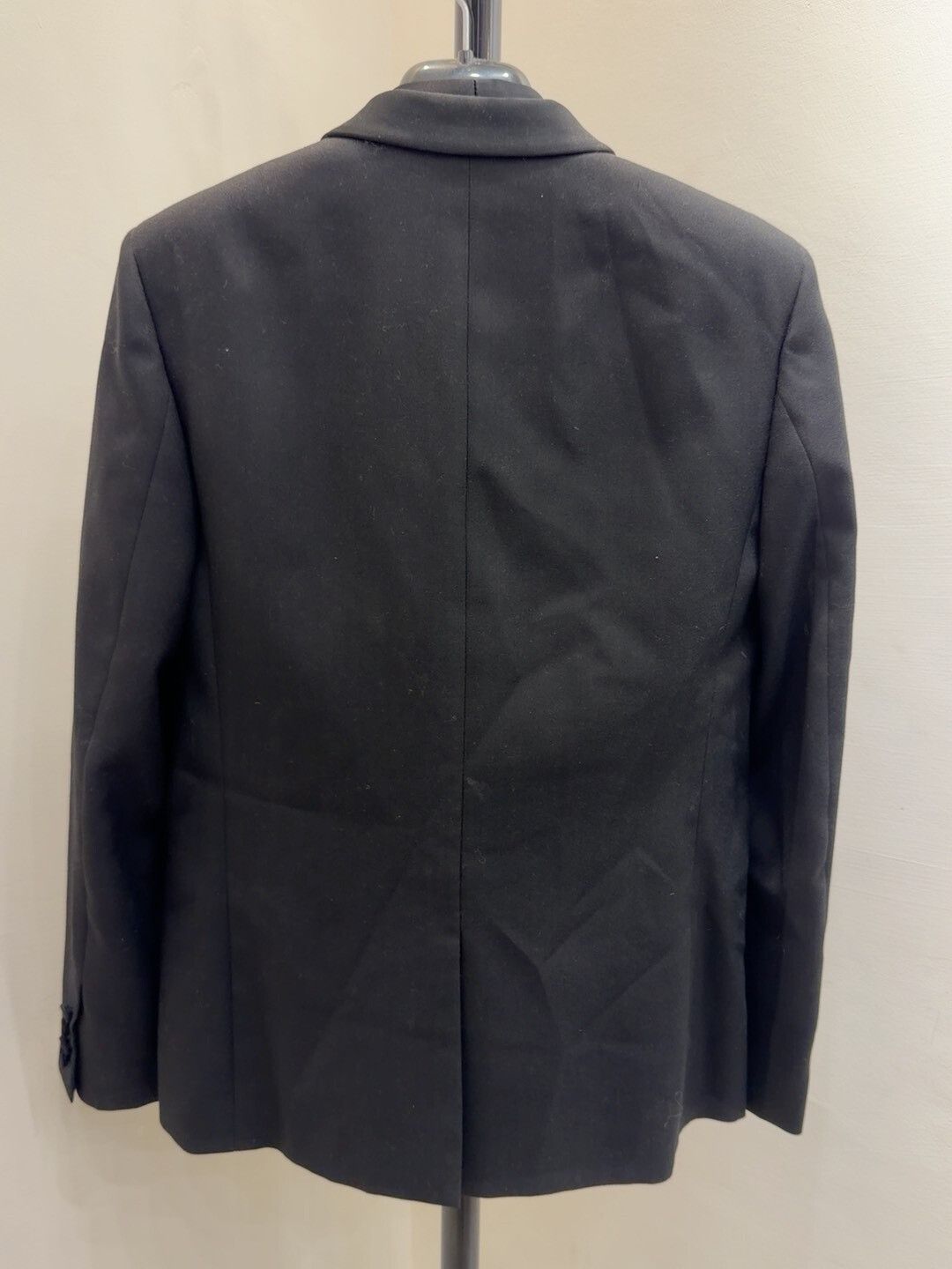 Saint Laurent Paris Saint Laurent Black Smoking Jacket Size US M / EU 48-50 / 2 - 2 Thumbnail