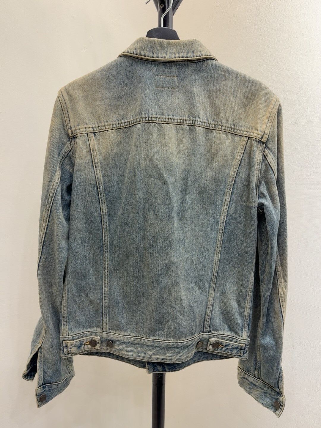 Saint Laurent Paris Saint Laurent Classic Blue Denim Jacket Size US M / EU 48-50 / 2 - 2 Thumbnail
