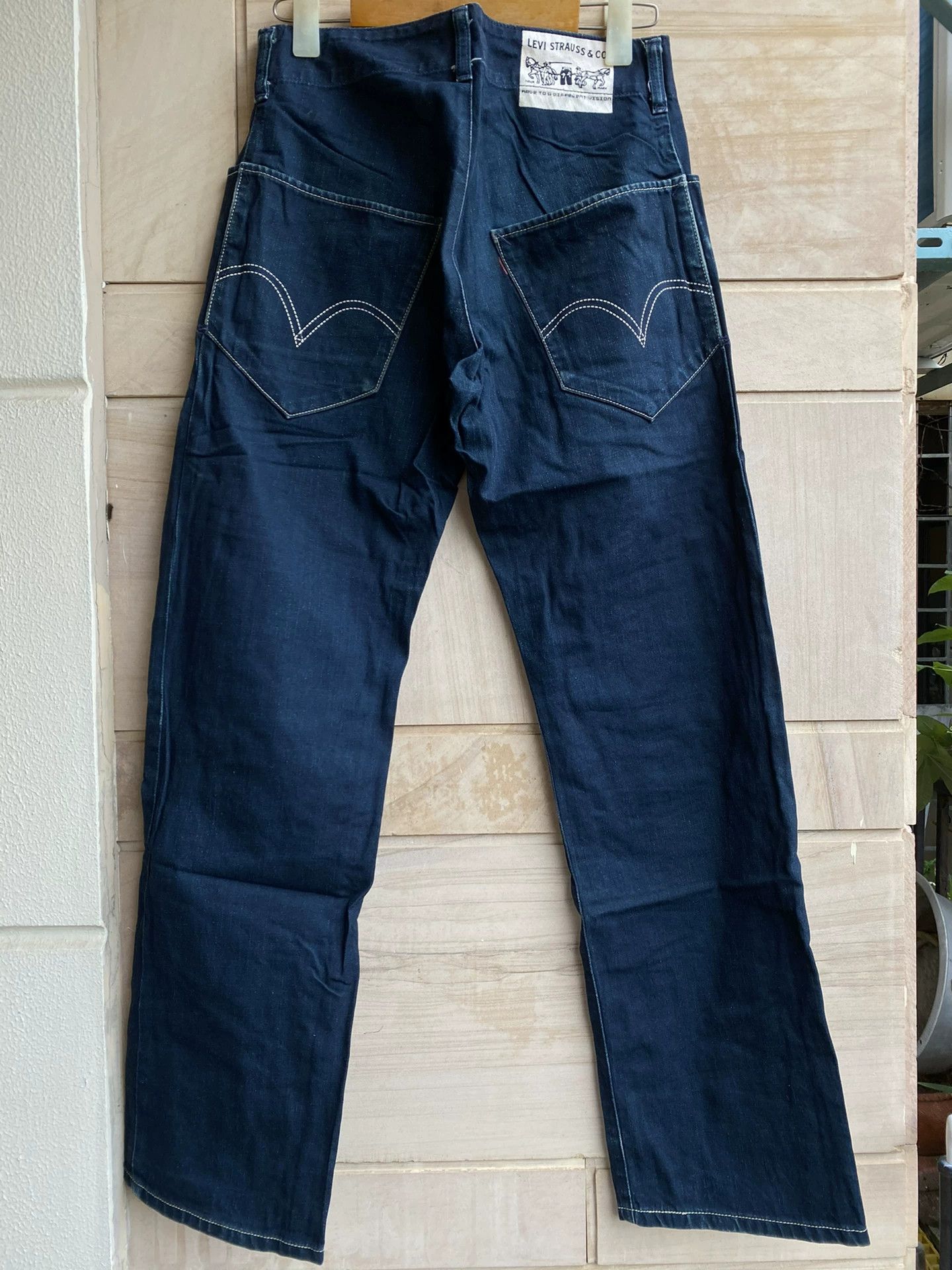 Levi's Levi's Dark Denim Jeans Special Edition Size US 31 - 2 Thumbnail