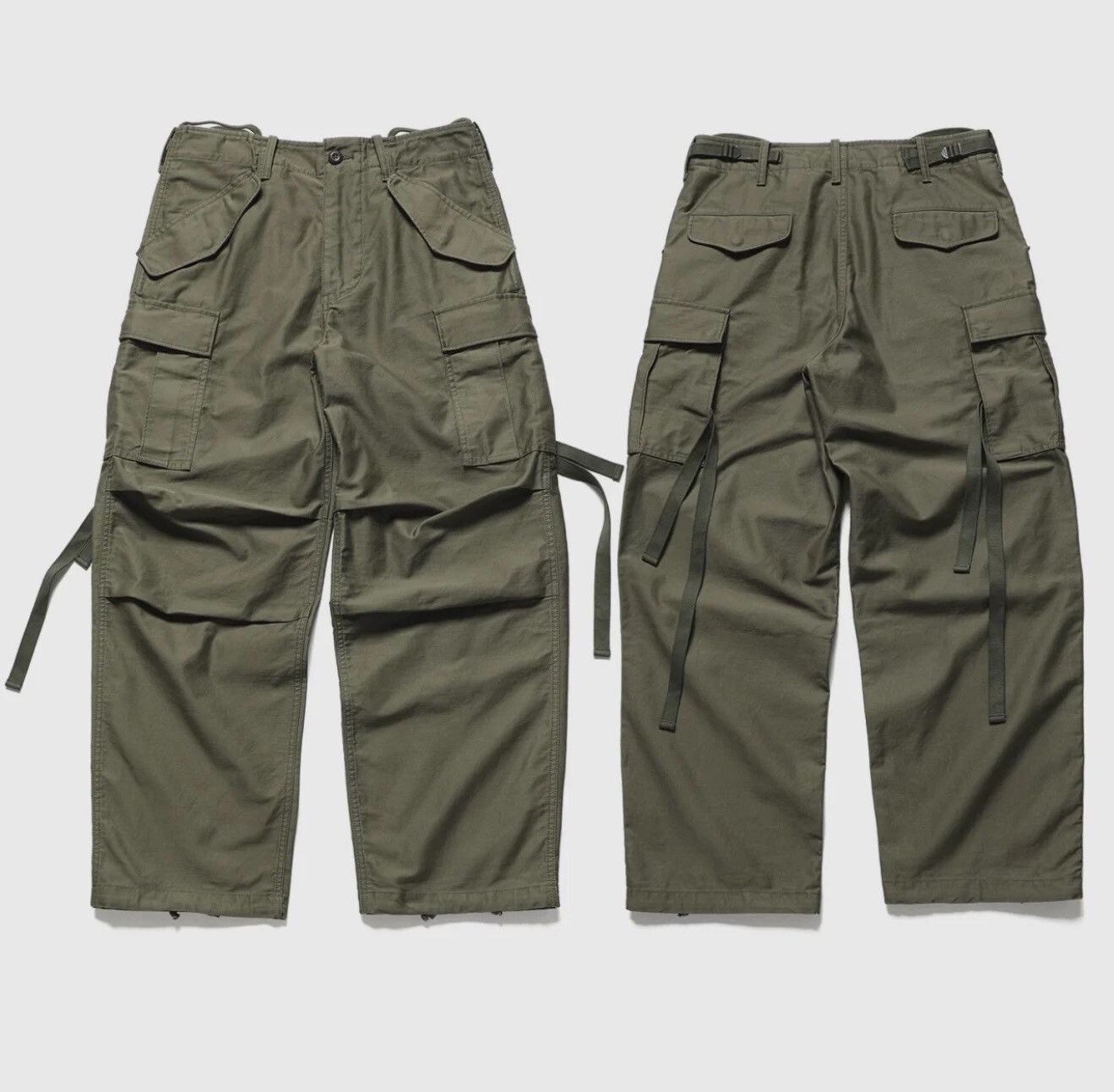 Japanese Brand Classic M65 Style Cargo Pants for Men Size US 30 / EU 46 - 2 Thumbnail