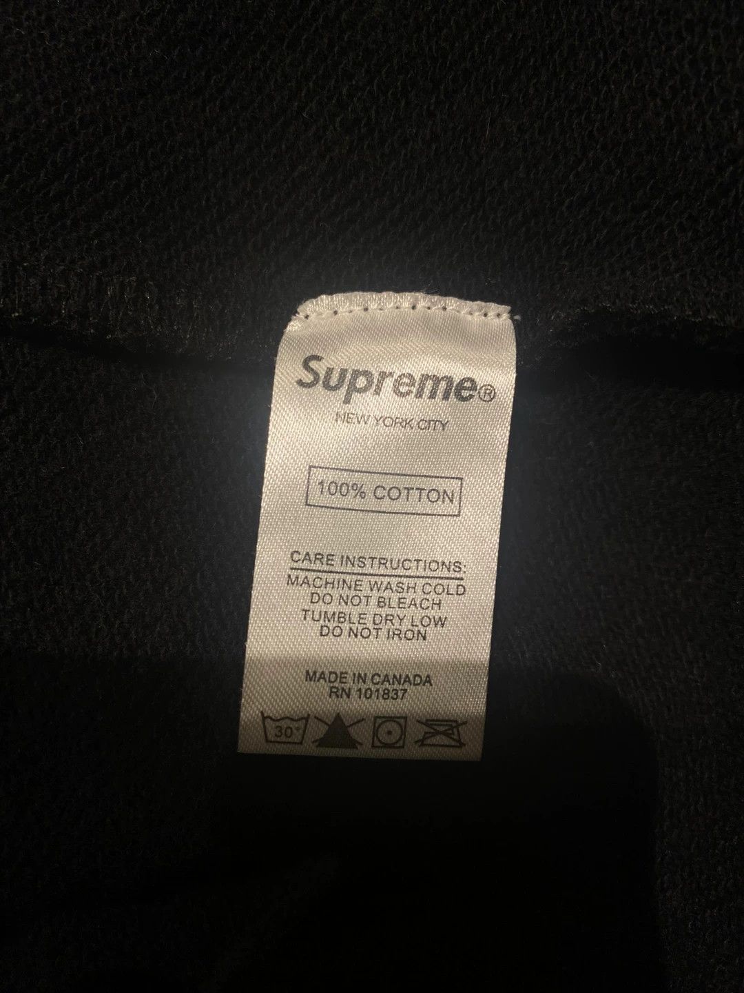 Supreme Supreme Black and White Logo Hoodie Size US L / EU 52-54 / 3 - 4 Thumbnail