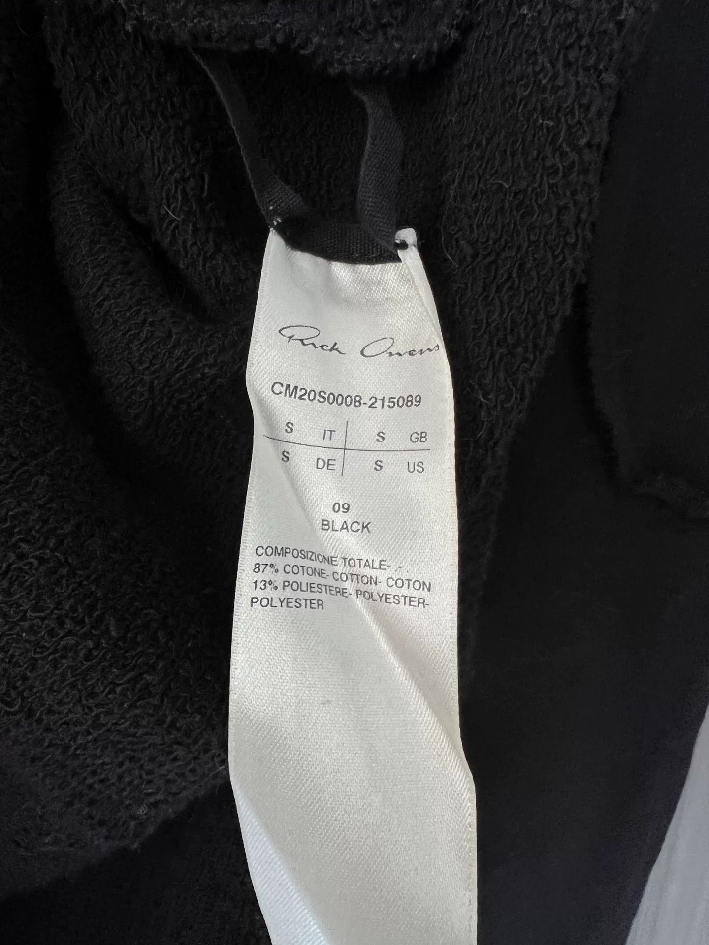 Rick Owens Rick Owens Champion Collaboration Hoodie Size US S / EU 44-46 / 1 - 3 Thumbnail