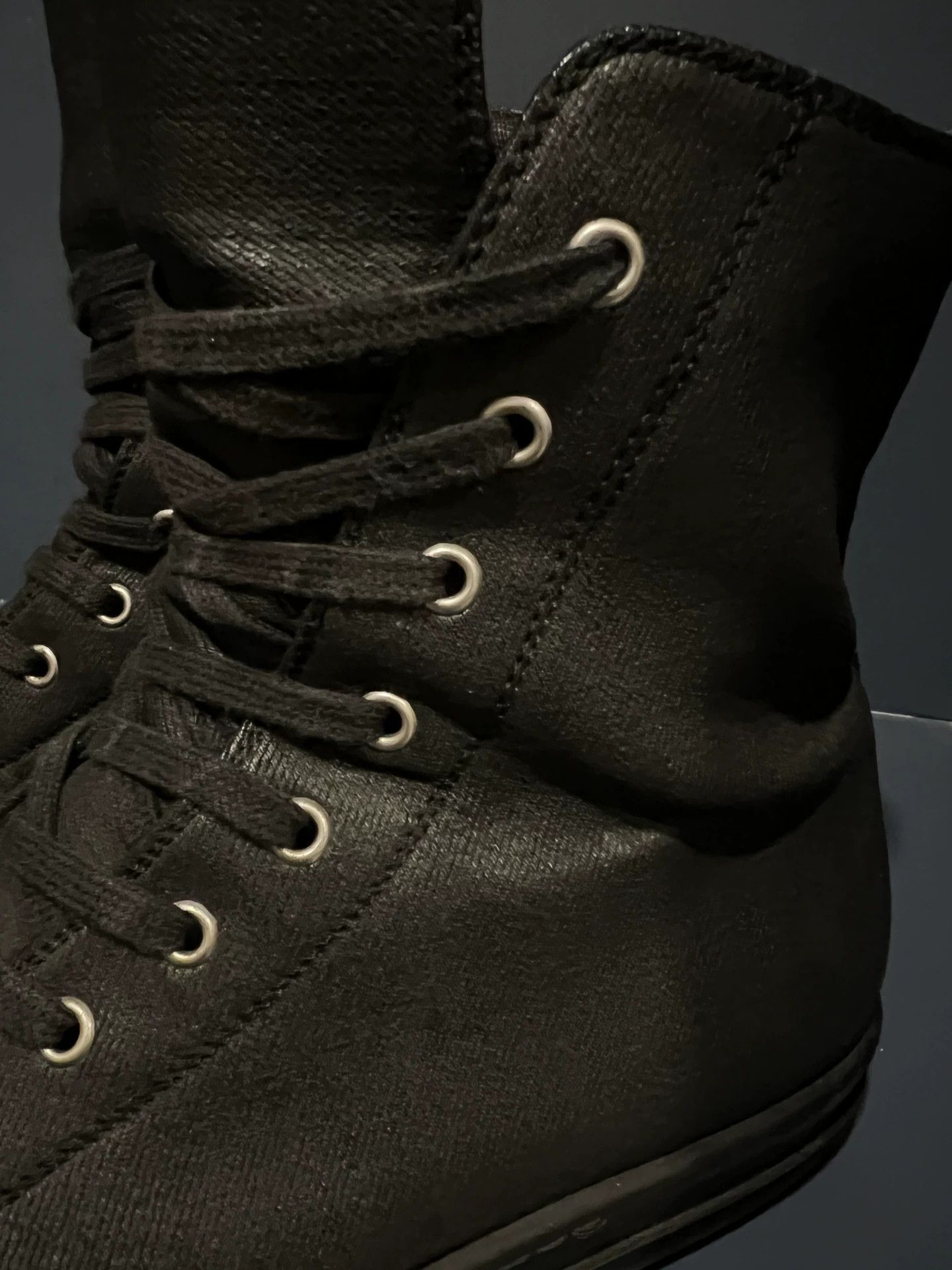Rick Owens Drkshdw Rick Owens DRKSHDW Canvas Boots Size 42 Size US 9 / EU 42 - 5 Thumbnail